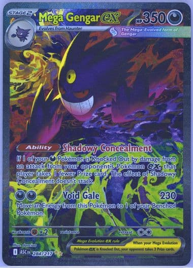 Mega Gengar EX Special Illustration Rare (284) 2026 Pokemon French Asc FR-Ascended Heroes