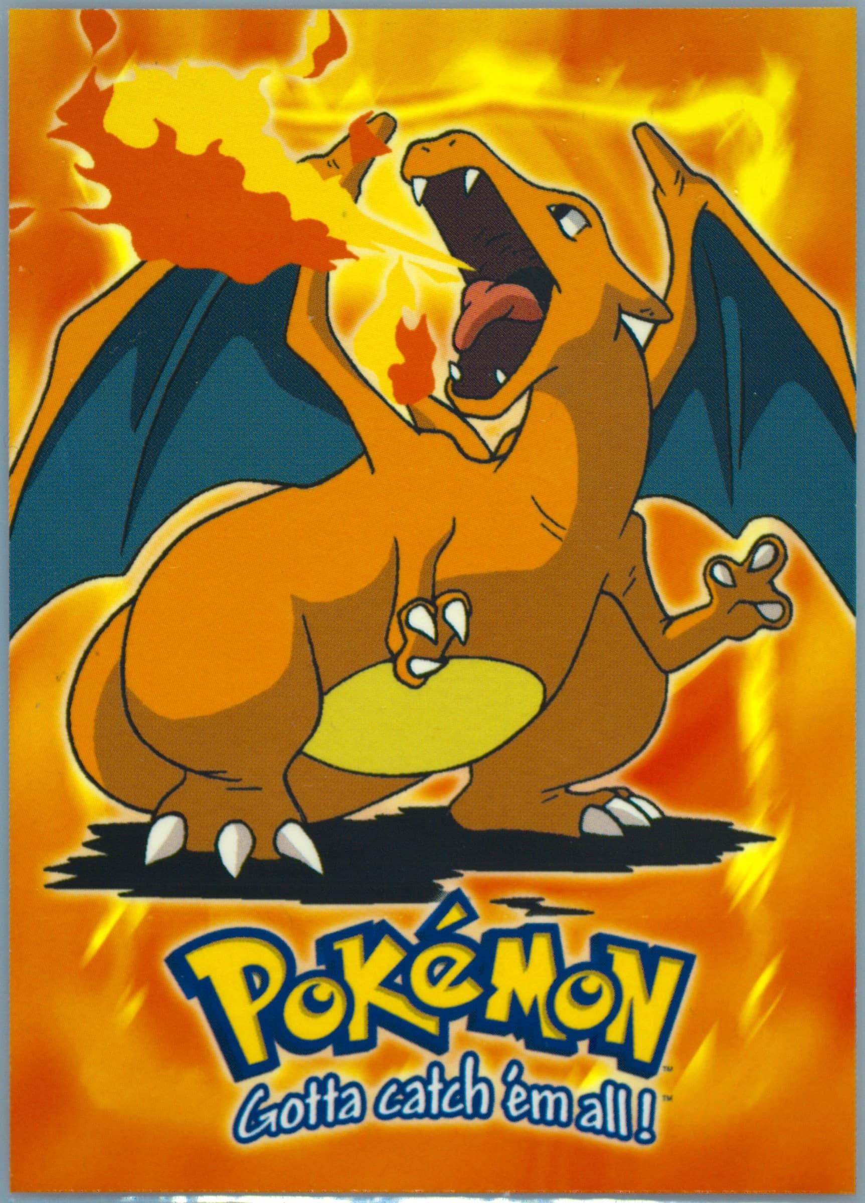 Charizard #6 (E6) 1999 Topps Pokemon the Movie Edt