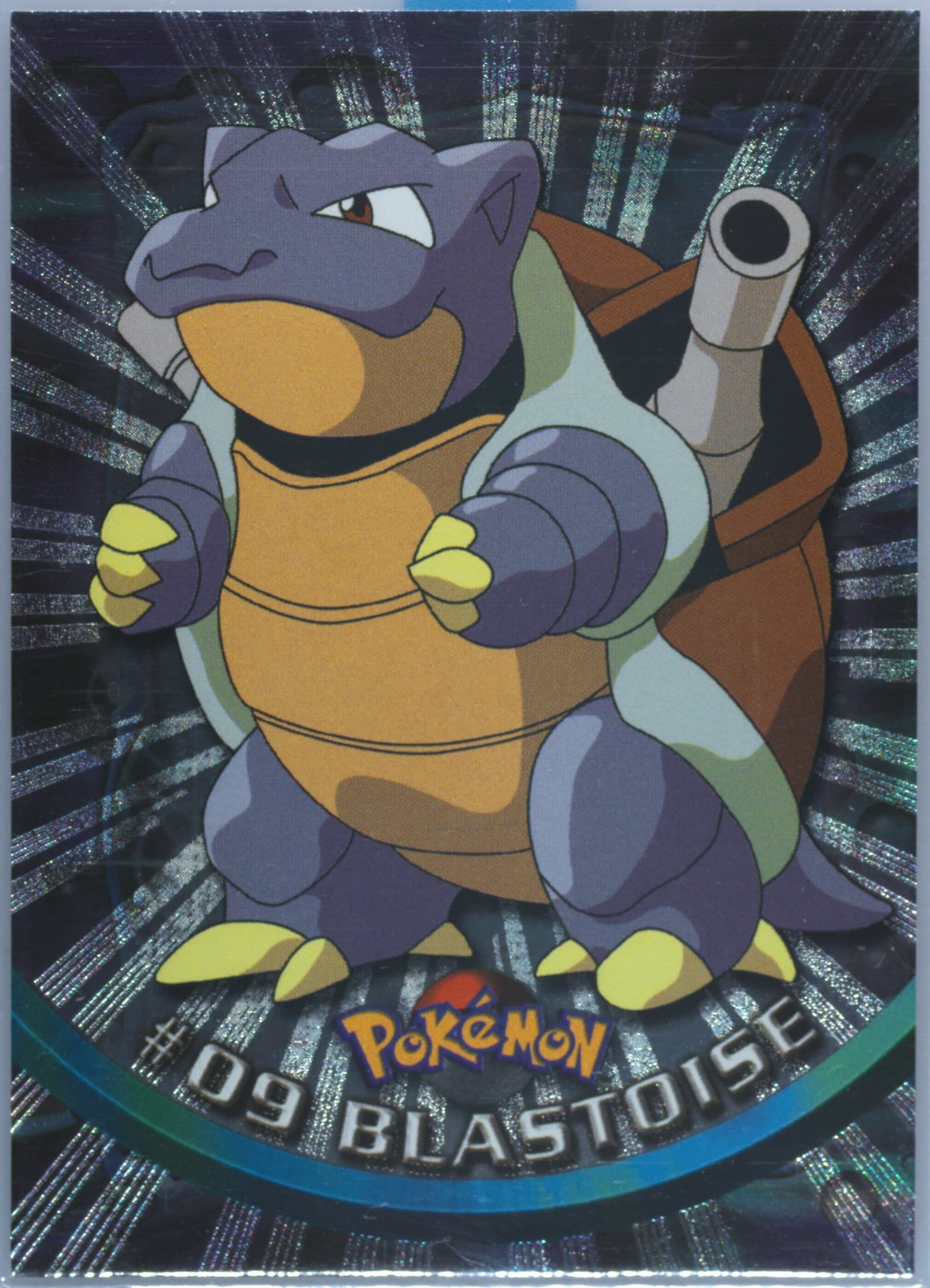 Blastoise Foil (9) 1999 Topps Pokemon TV