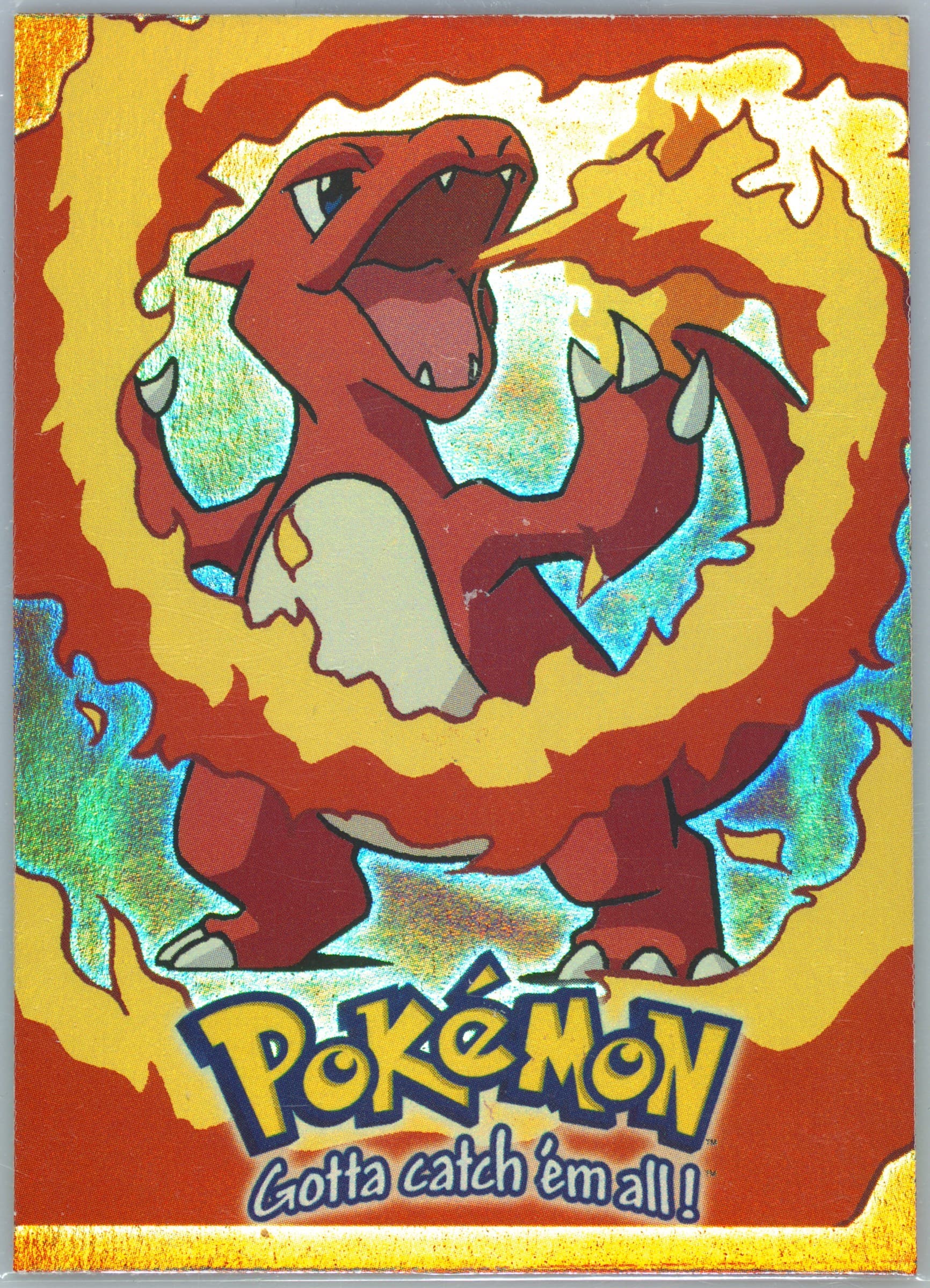 Charmeleon #5 Rainbow Foil (E5) 1999 Topps Pokemon the Movie Edt