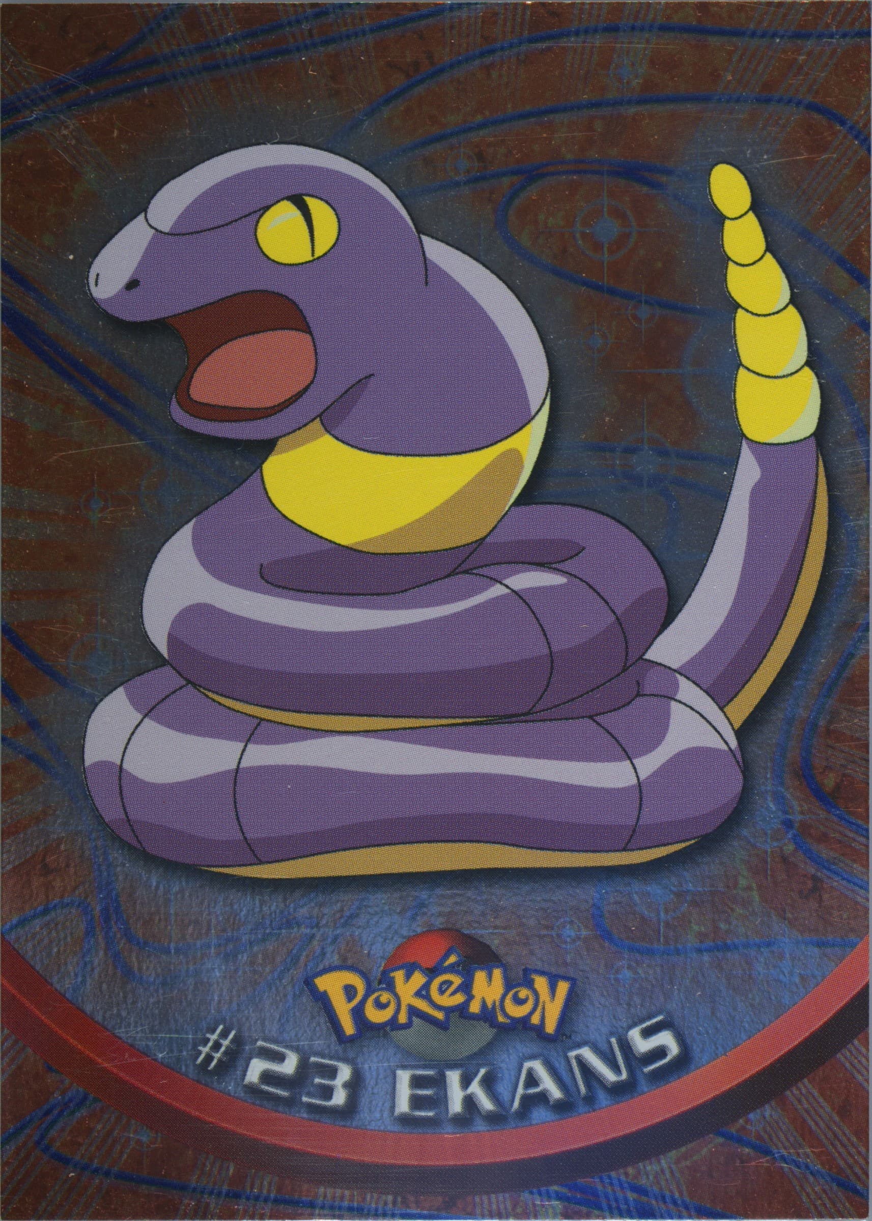 Ekans Foil (23) 1999 Topps Pokemon TV