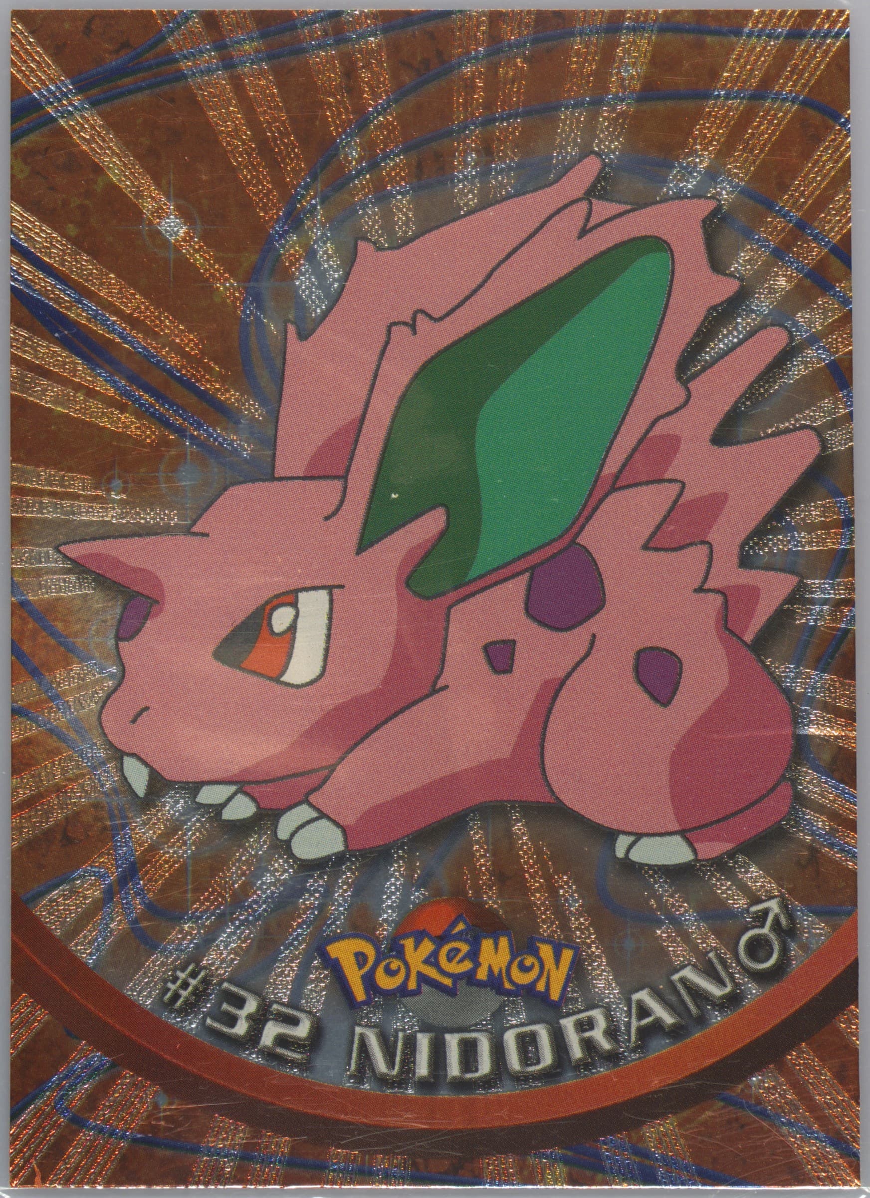 Nidoran Foil (32) 1999 Topps Pokemon TV