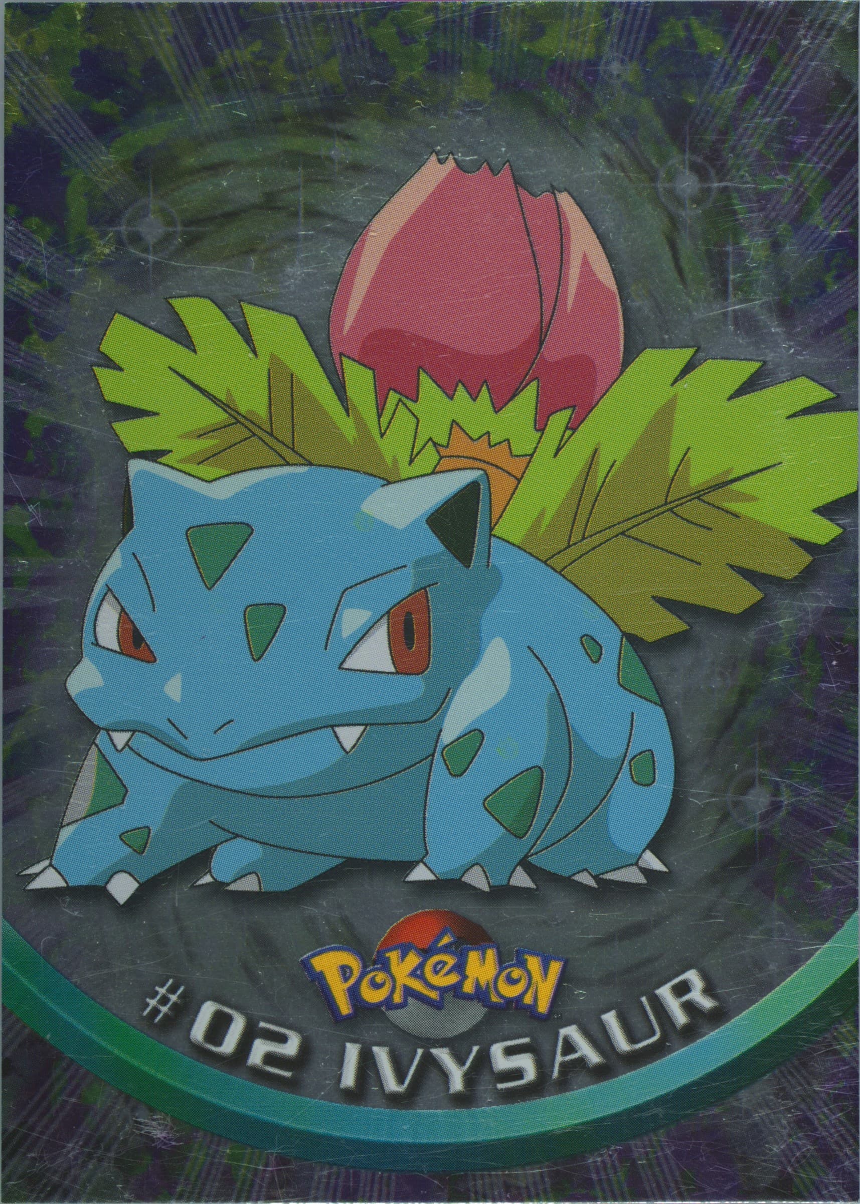 Ivysaur Foil (2) 1999 Topps Pokemon TV
