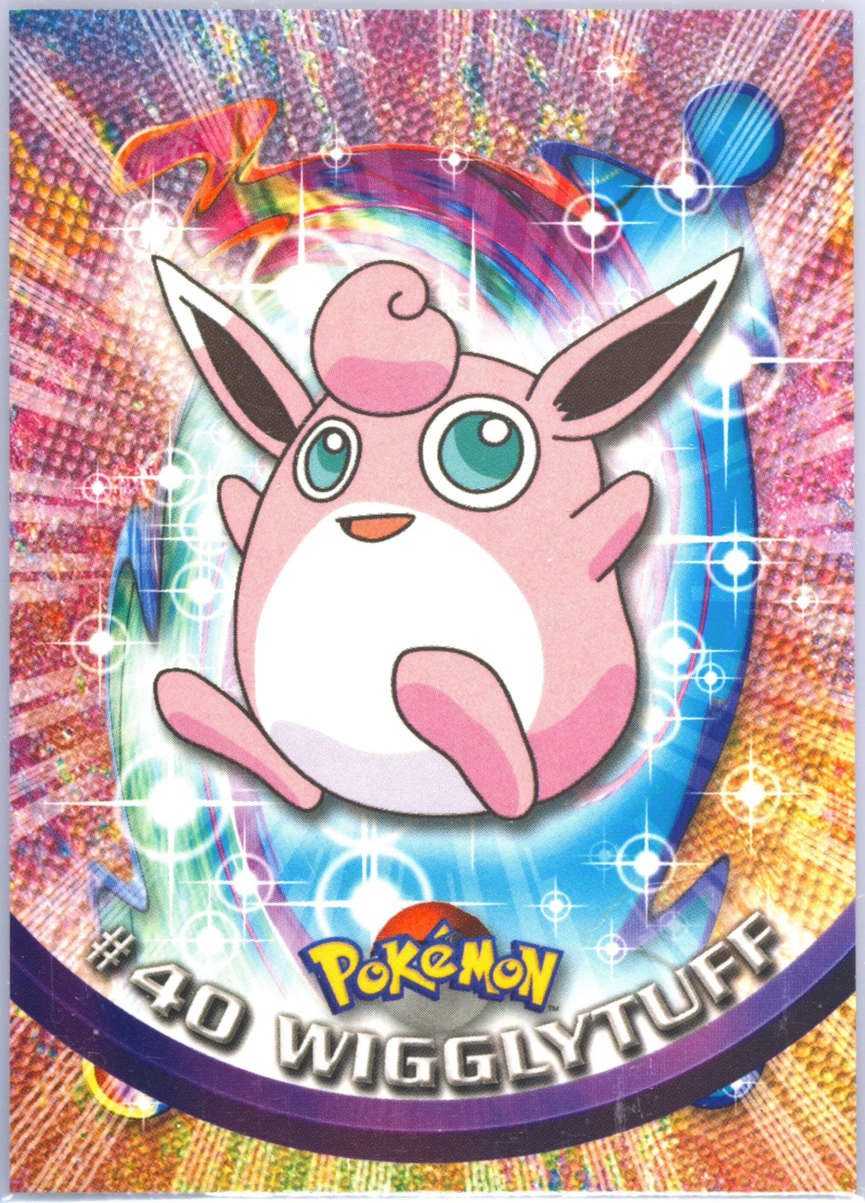 Wigglytuff (40) 1999 Topps Pokemon TV