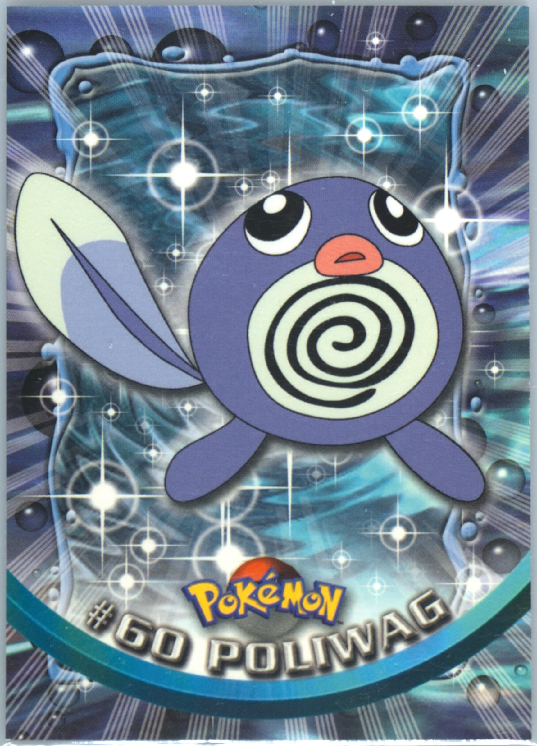 Poliwag (60) 1999 Topps Pokemon TV
