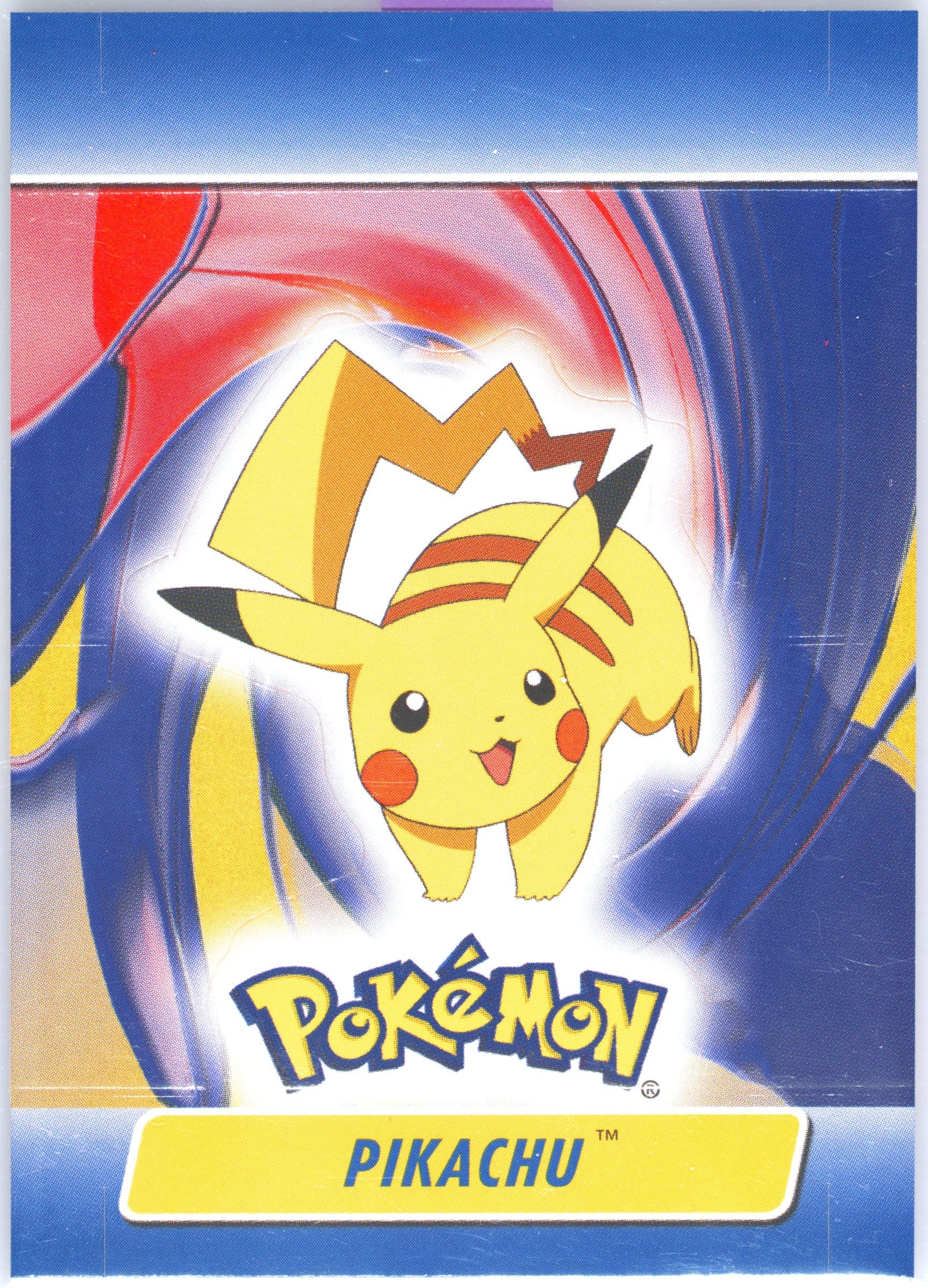 Pikachu (4) 2004 Topps Pokemon Advanced Challenge Pop-Ups