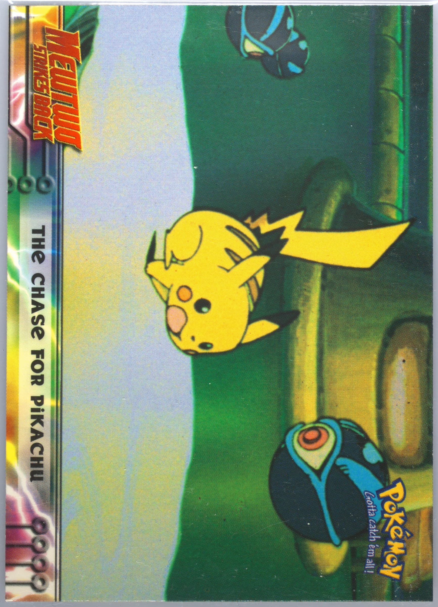 Movie Edition The Chase for Pikachu (28) 1999 Topps Pokemon the Movie Edt