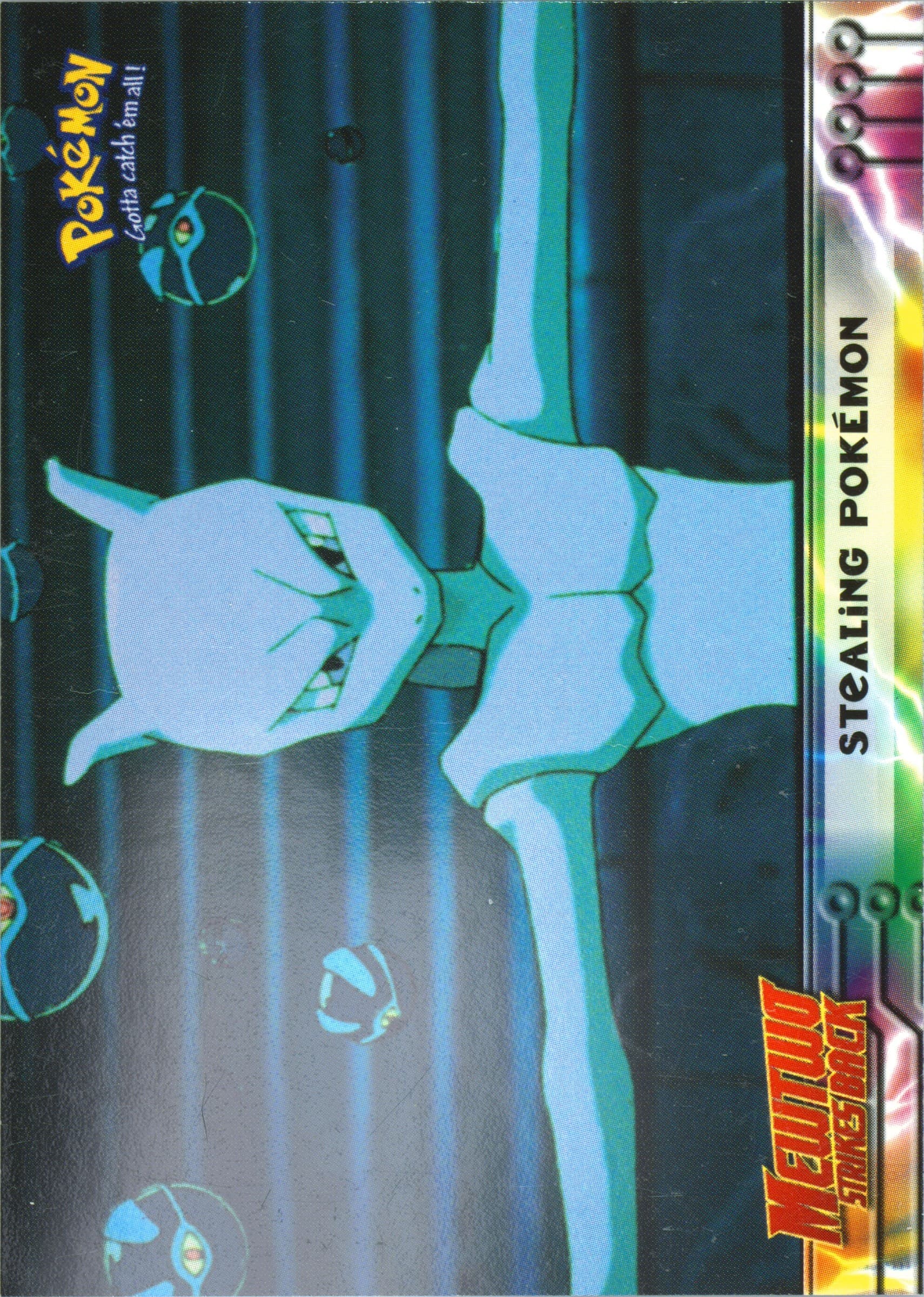 Movie Edition Stealing Pokemon (27) 1999 Topps Pokemon the Movie Edt