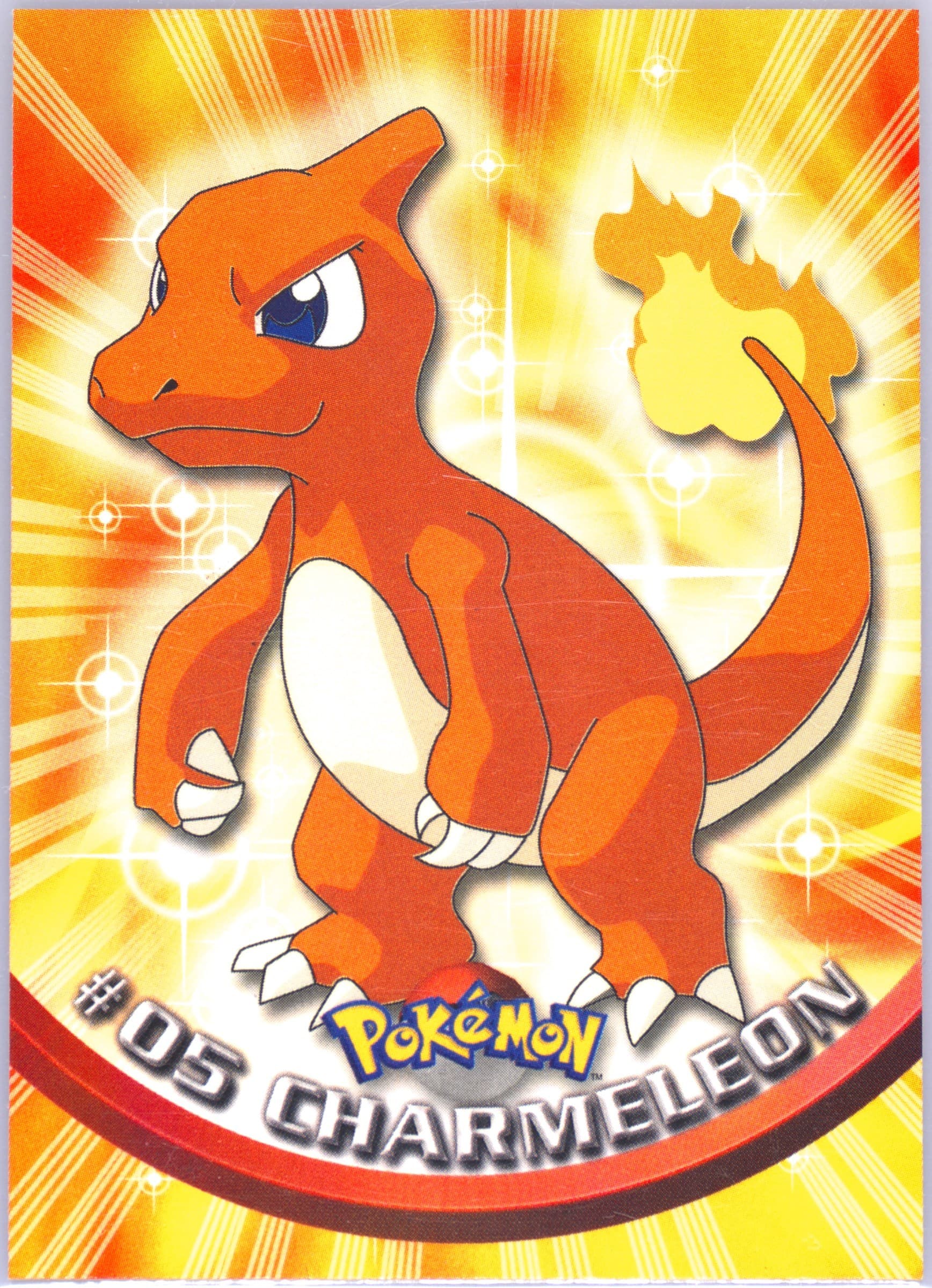 Charmeleon (5) 1999 Topps Pokemon TV
