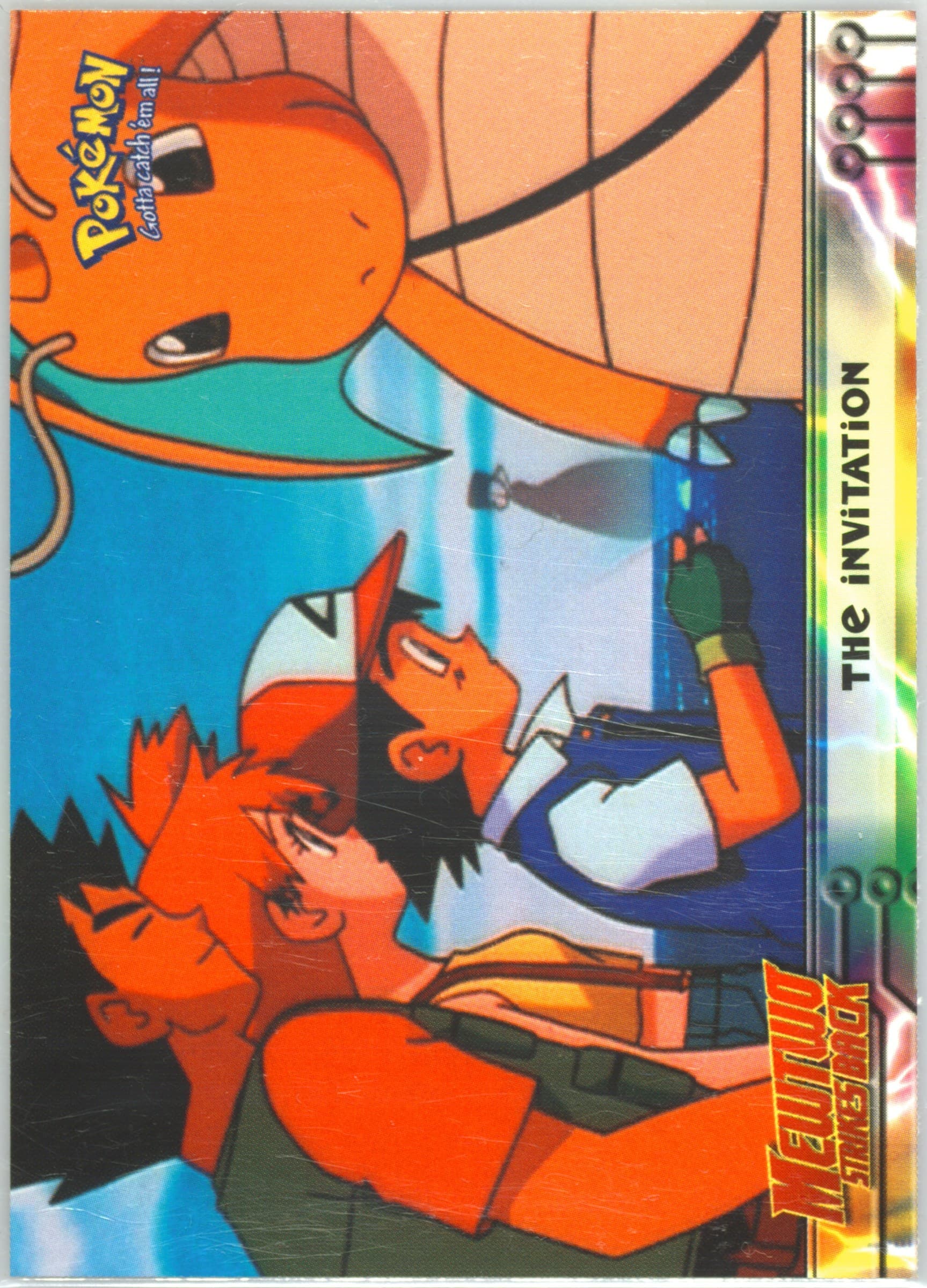 Movie Edition The Invitation (13) 1999 Topps Pokemon the Movie Edt