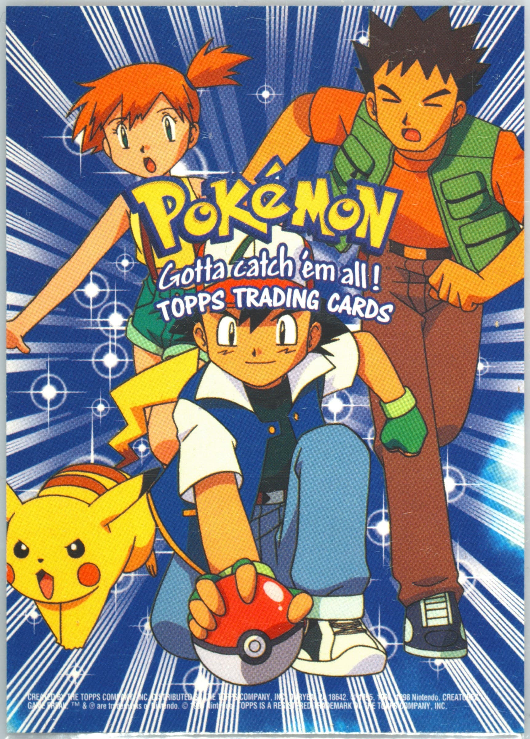 Movie Edition Checklist 1999 Topps Pokemon the Movie Edt