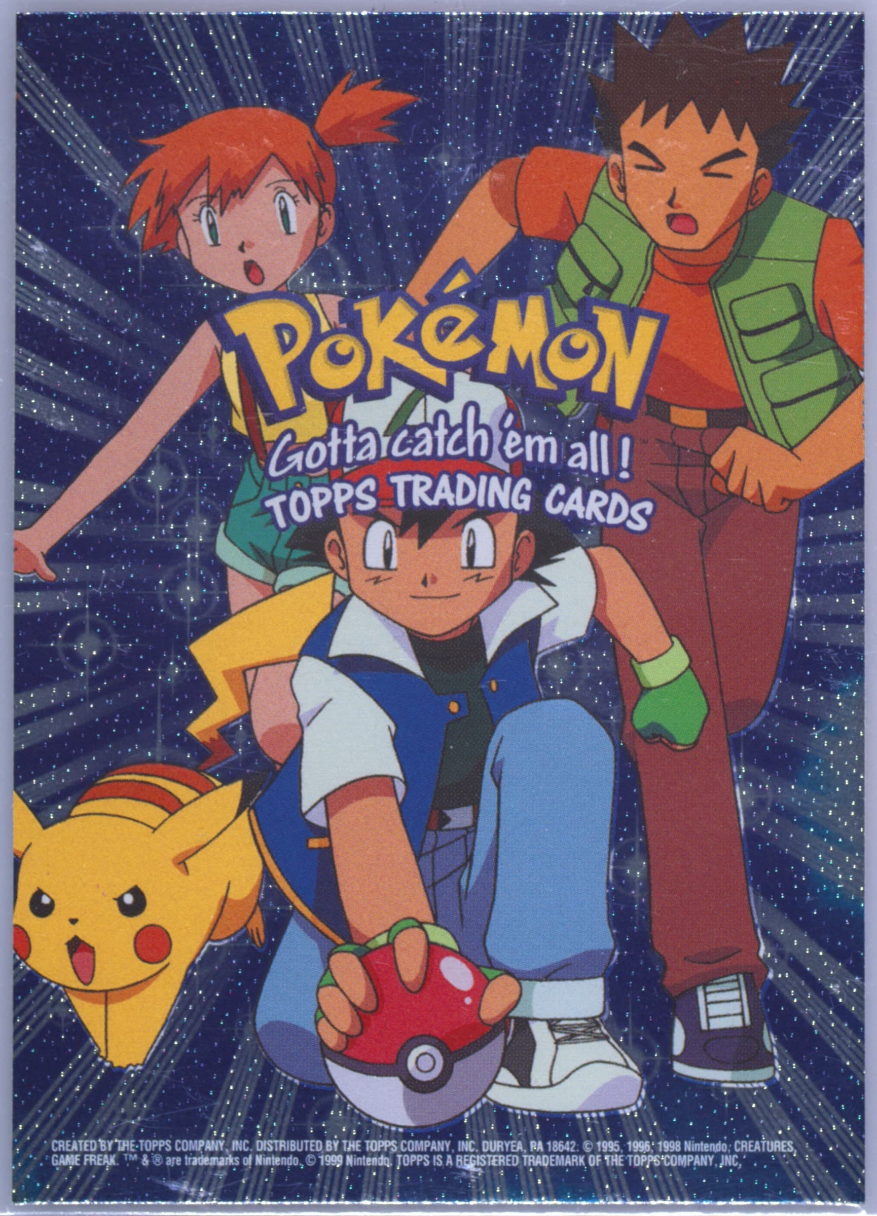 Movie Edition Checklist-Foil 1999 Topps Pokemon the Movie Edt