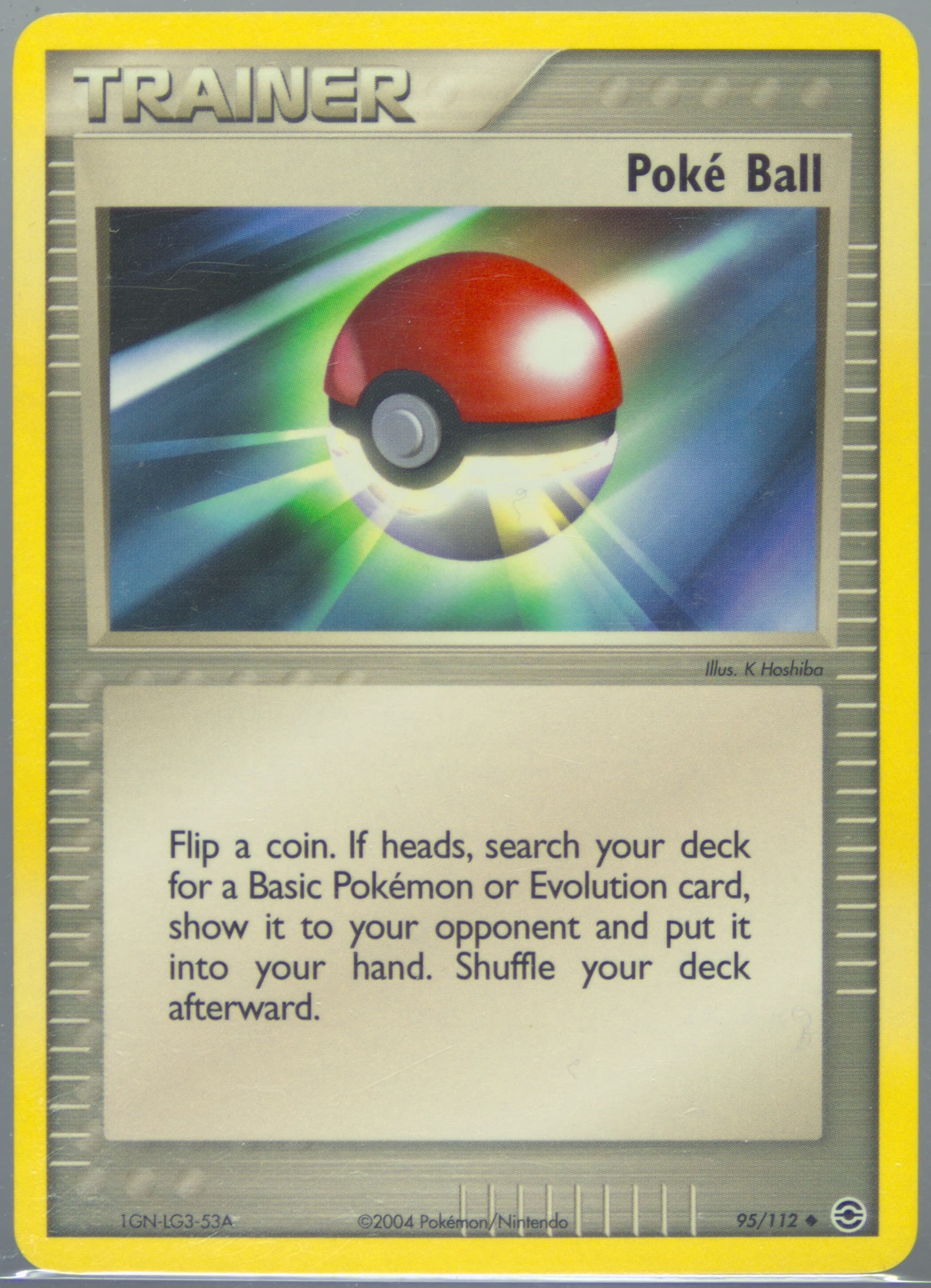 Poke Ball (95) 2004 Pokemon EX Fire Red & Leaf Green
