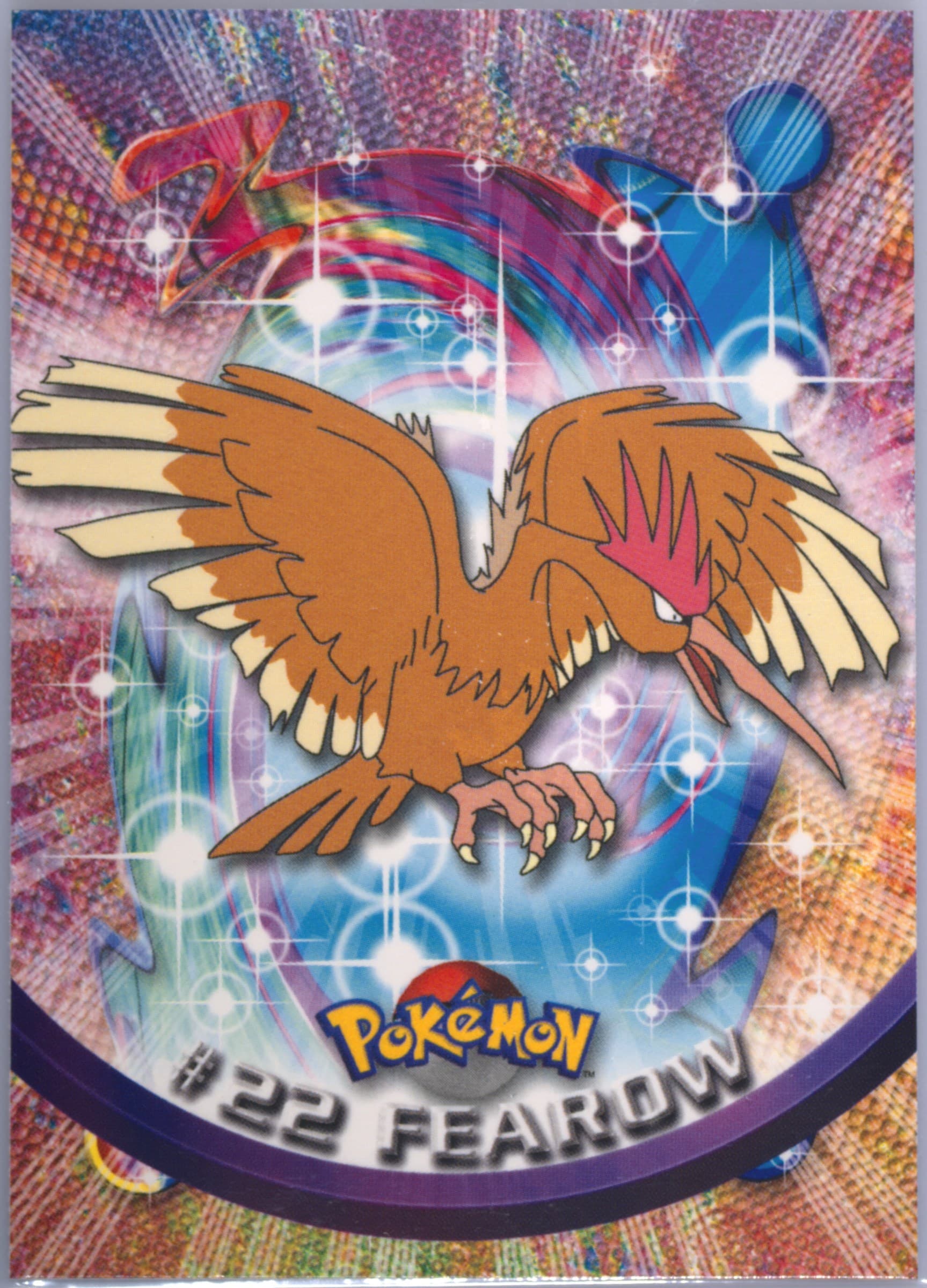 Fearow (22) 1999 Topps Pokemon TV