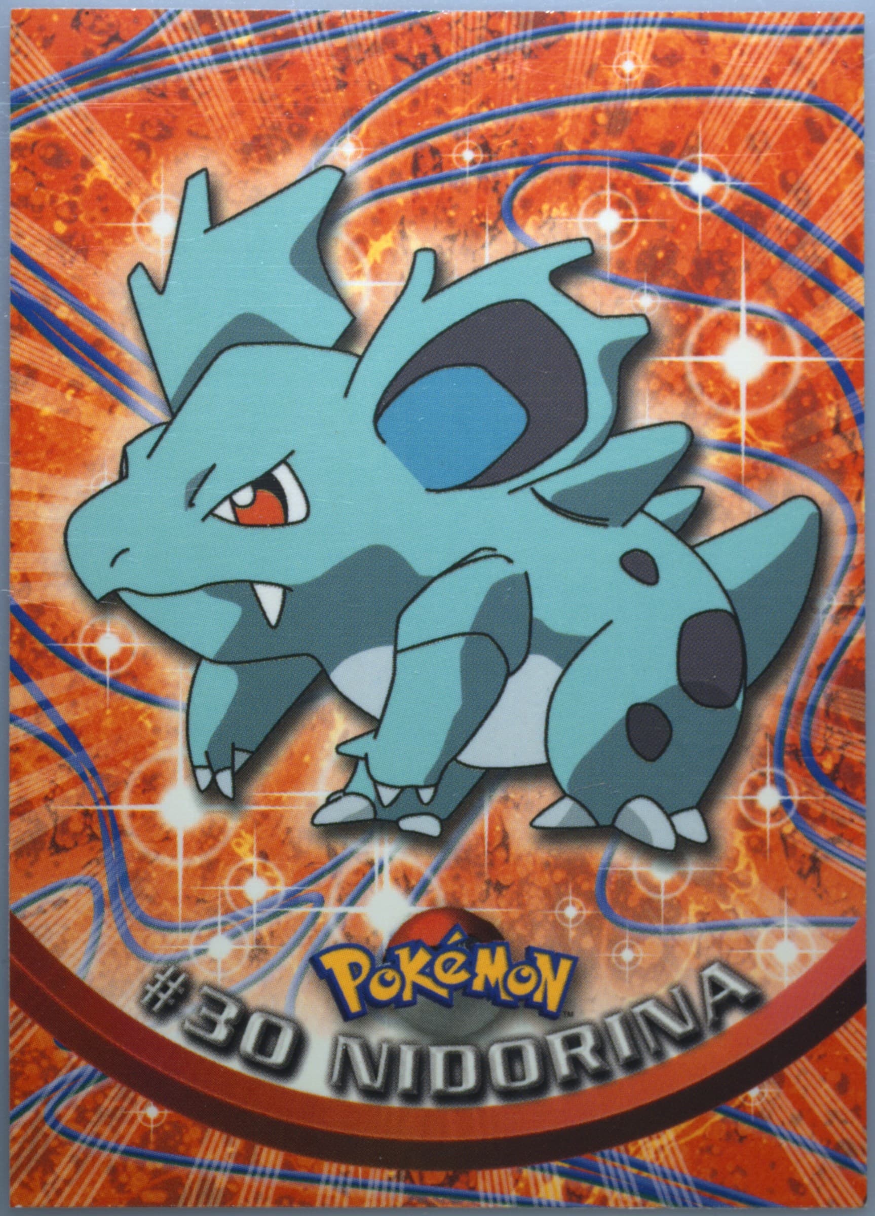 Nidorina (30) 1999 Topps Pokemon TV