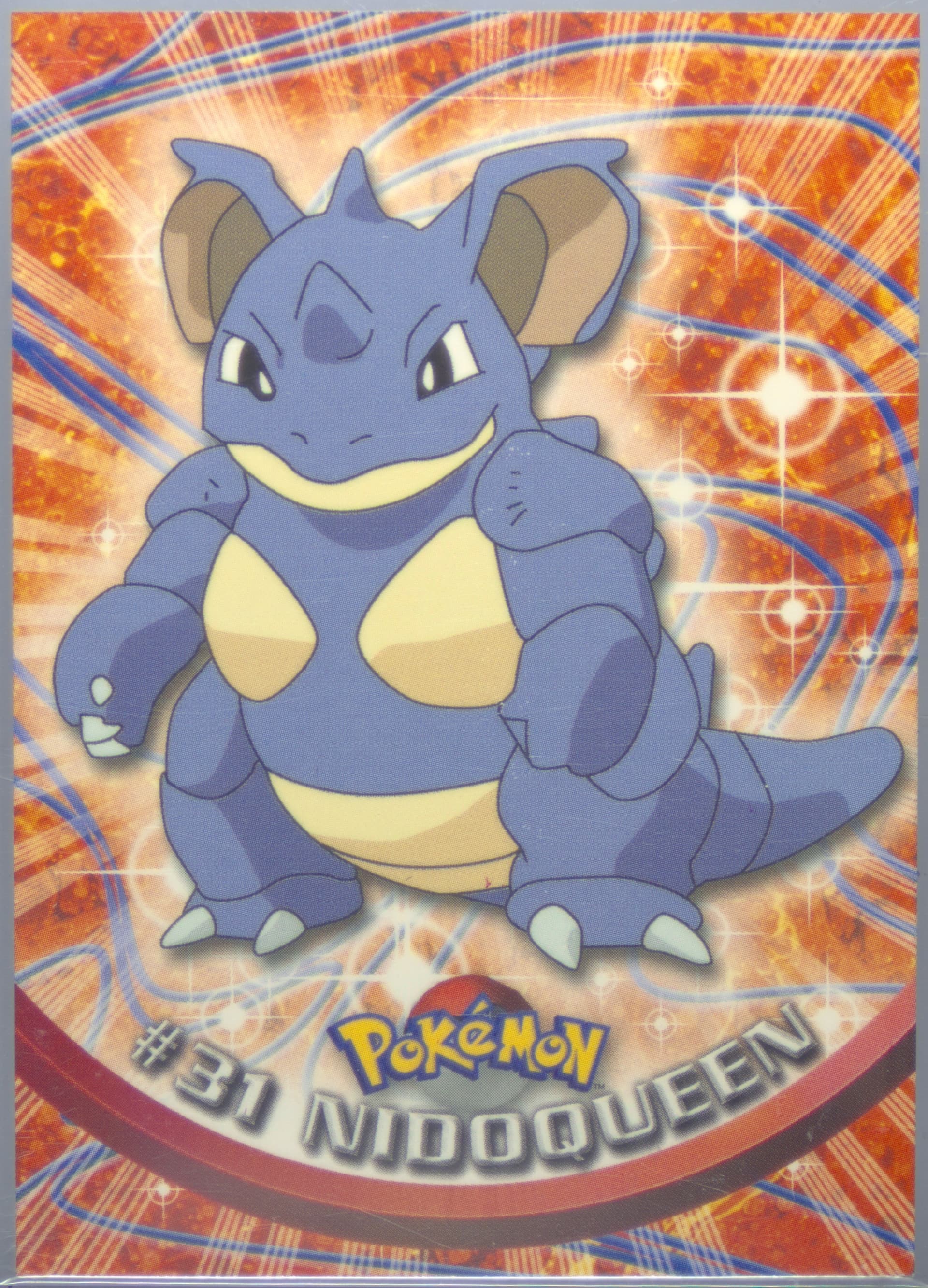 Nidoqueen (31) 1999 Topps Pokemon TV