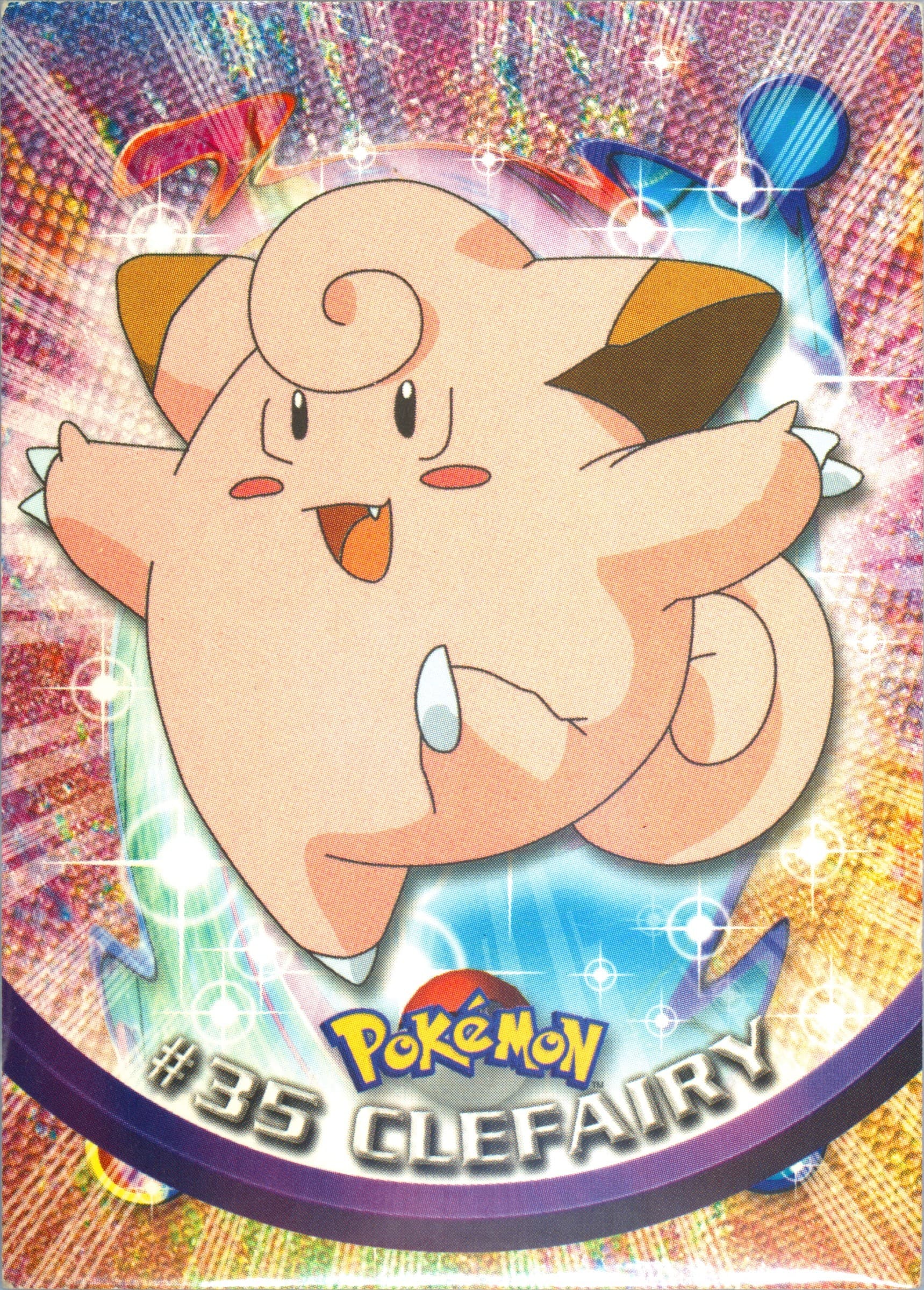 Clefairy (35) 1999 Topps Pokemon TV