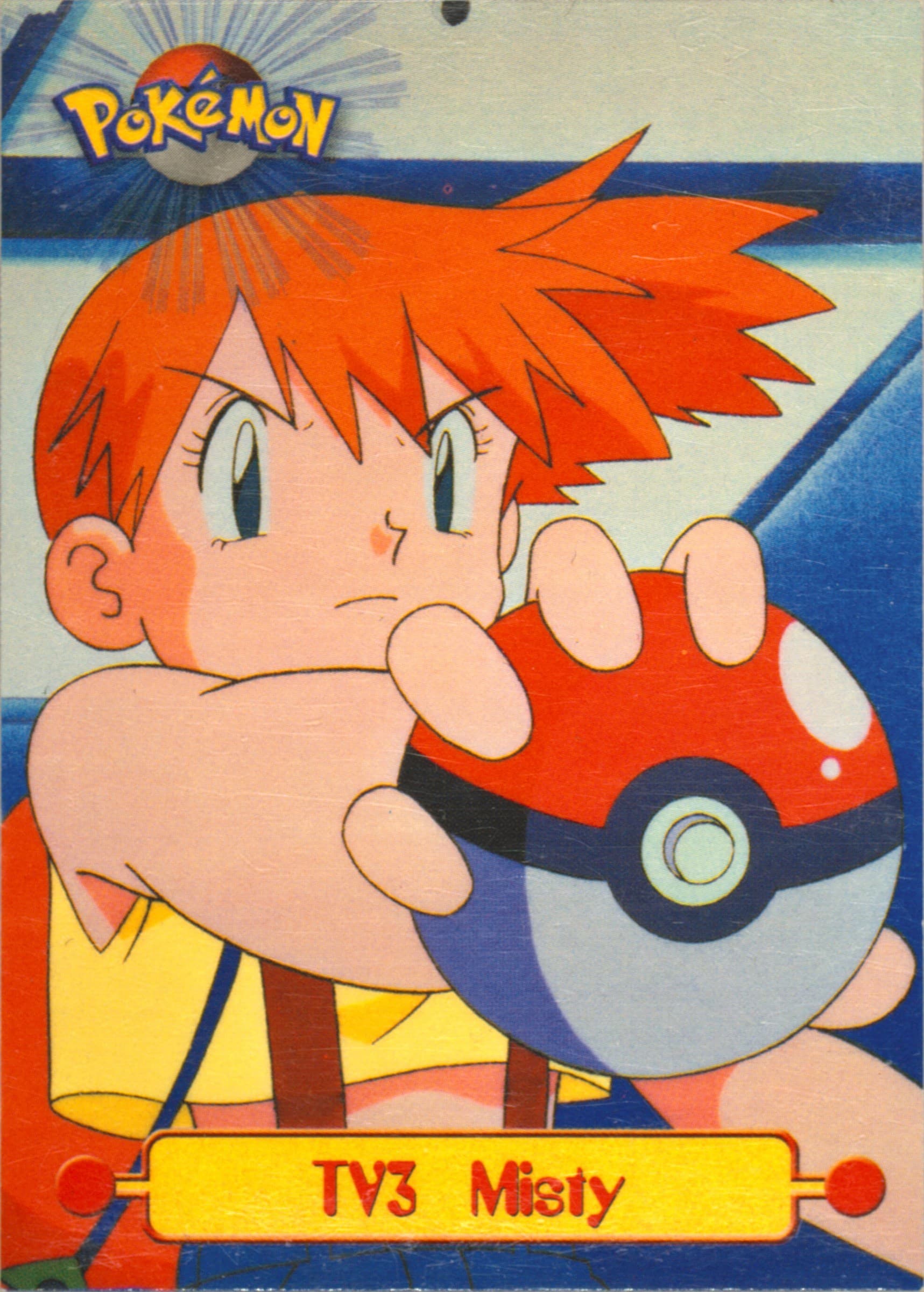 Misty (TV3) 1999 Topps Pokemon Series 1 Character Cards