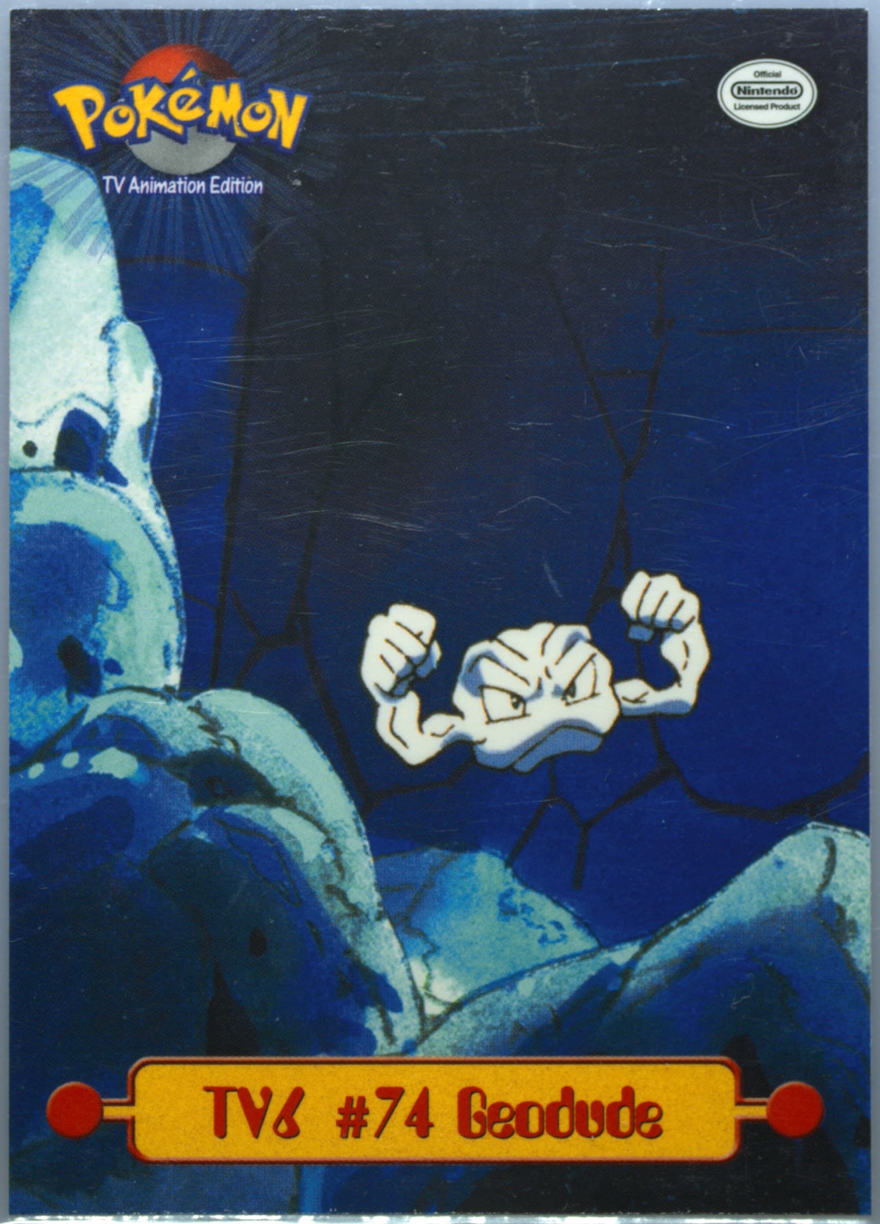 Geodude (TV6) 1999 Topps Pokemon Series 1 Character Cards