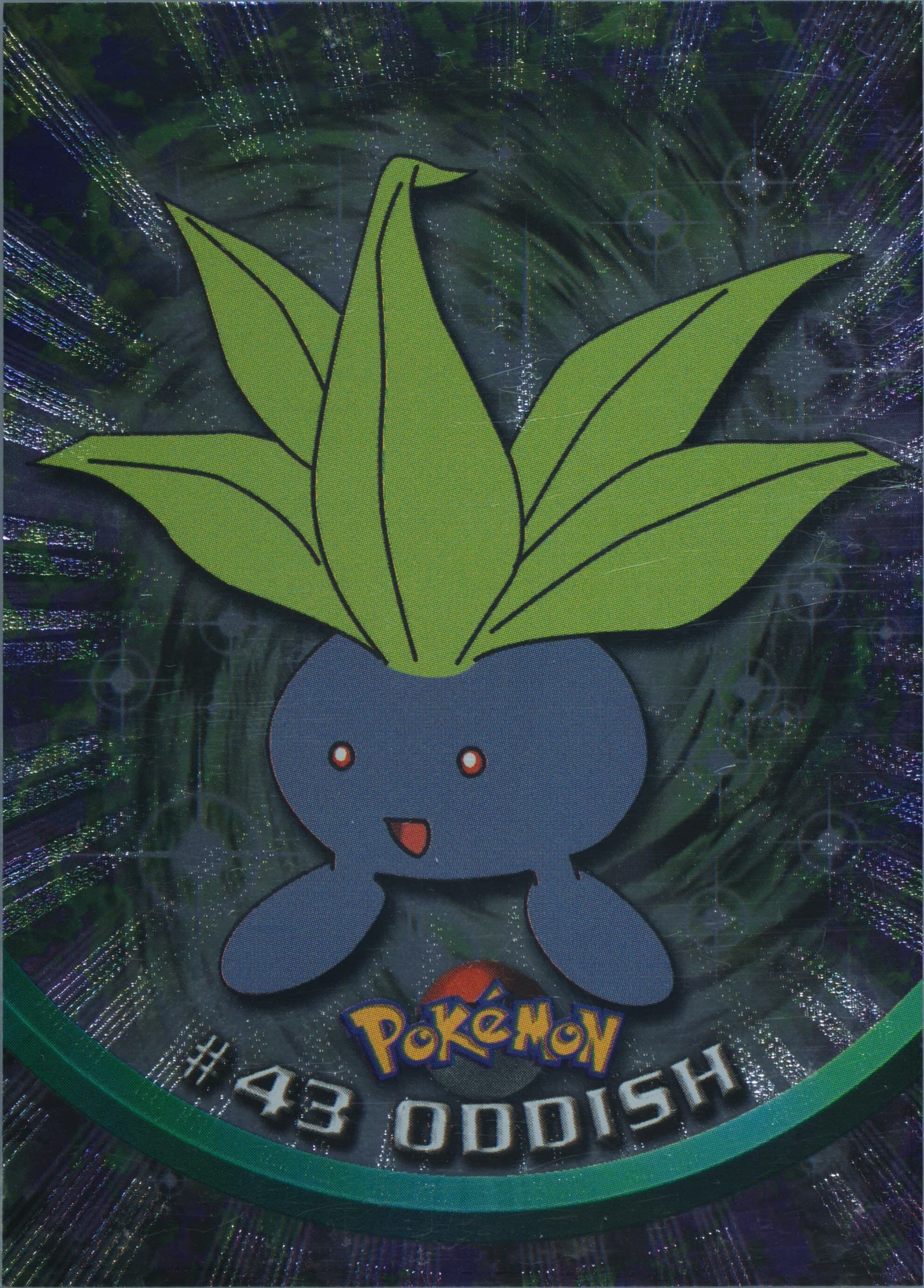 Oddish Foil (43) 1999 Topps Pokemon TV