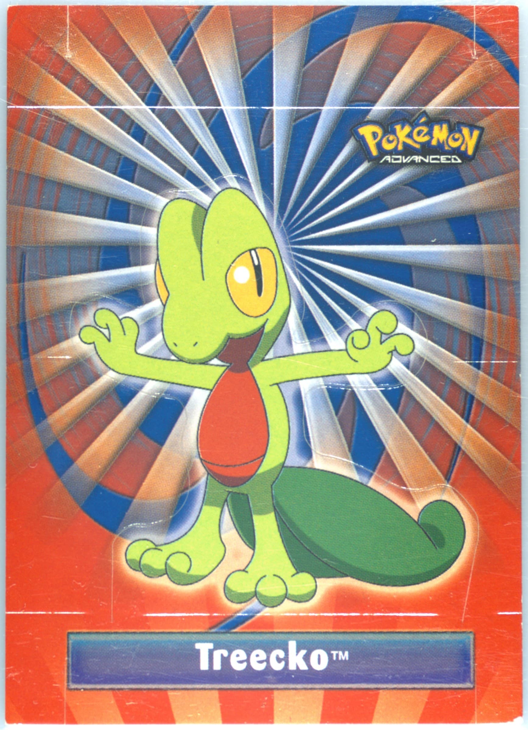 Treecko (4) 2003 Topps Pokemon Advanced Pop-Ups
