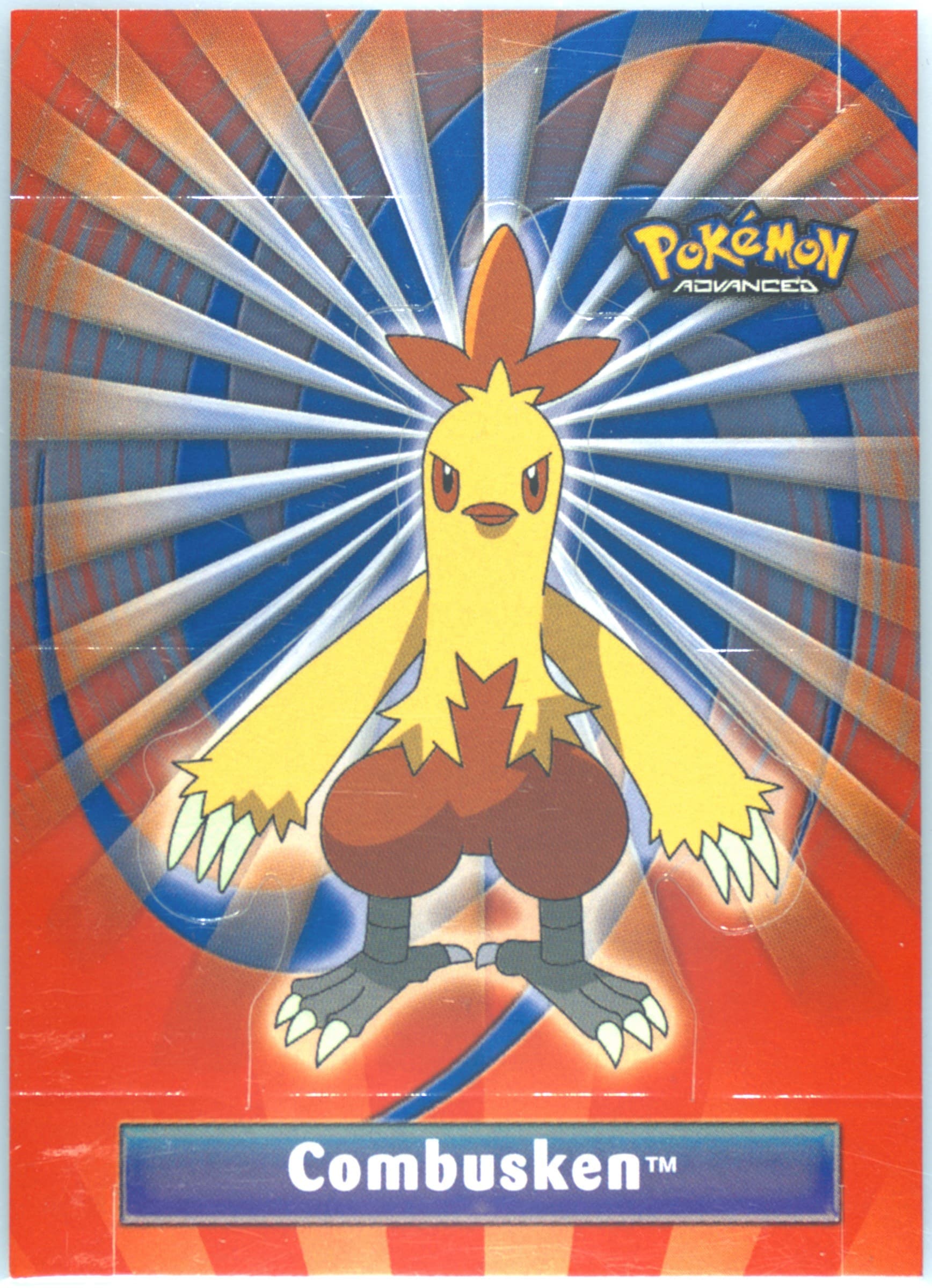 Combusken (5) 2003 Topps Pokemon Advanced Pop-Ups