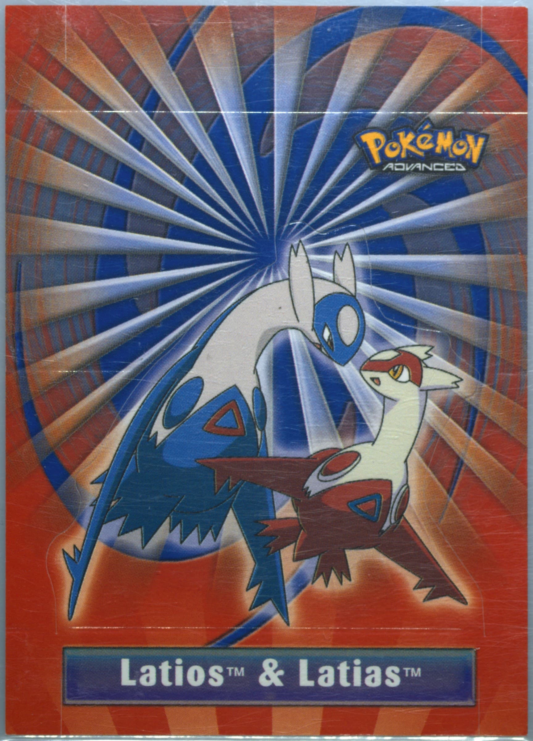 Latios & Latias (7) 2003 Topps Pokemon Advanced Pop-Ups