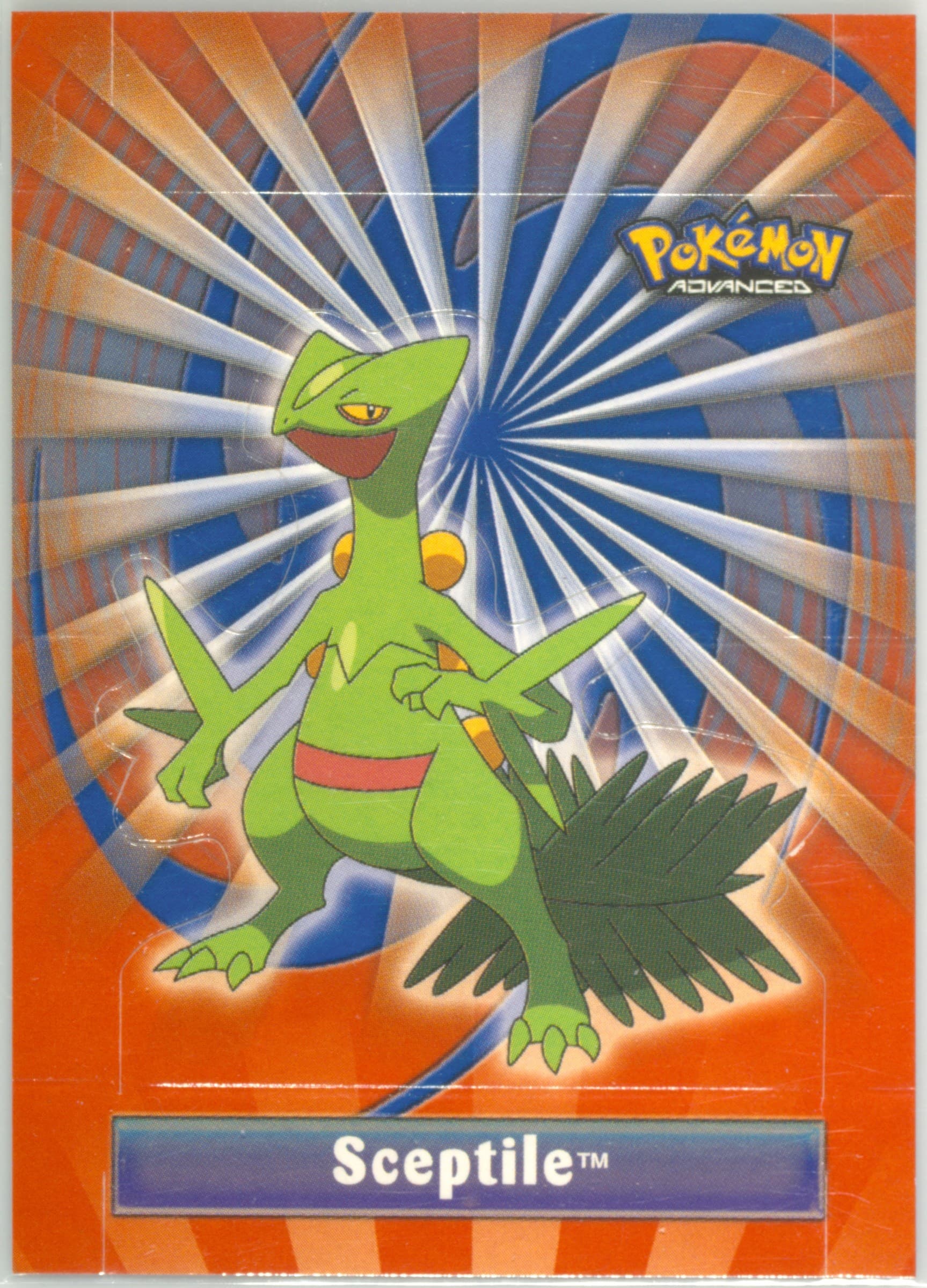 Sceptile (8) 2003 Topps Pokemon Advanced Pop-Ups