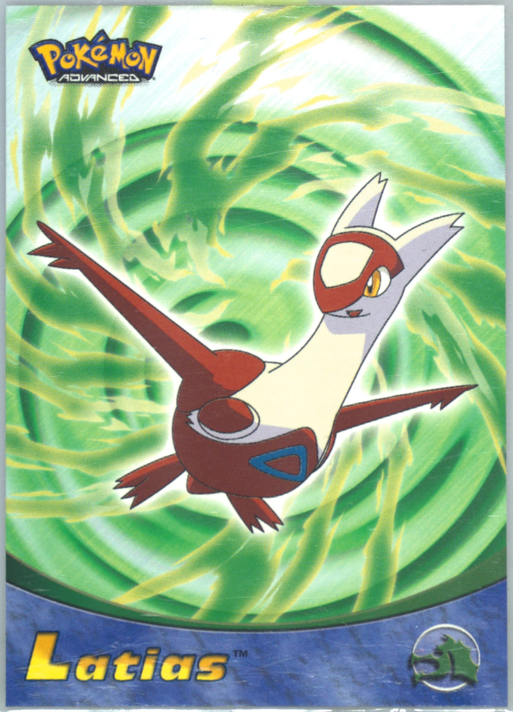 Latias (45) 2003 Topps Pokemon Advanced