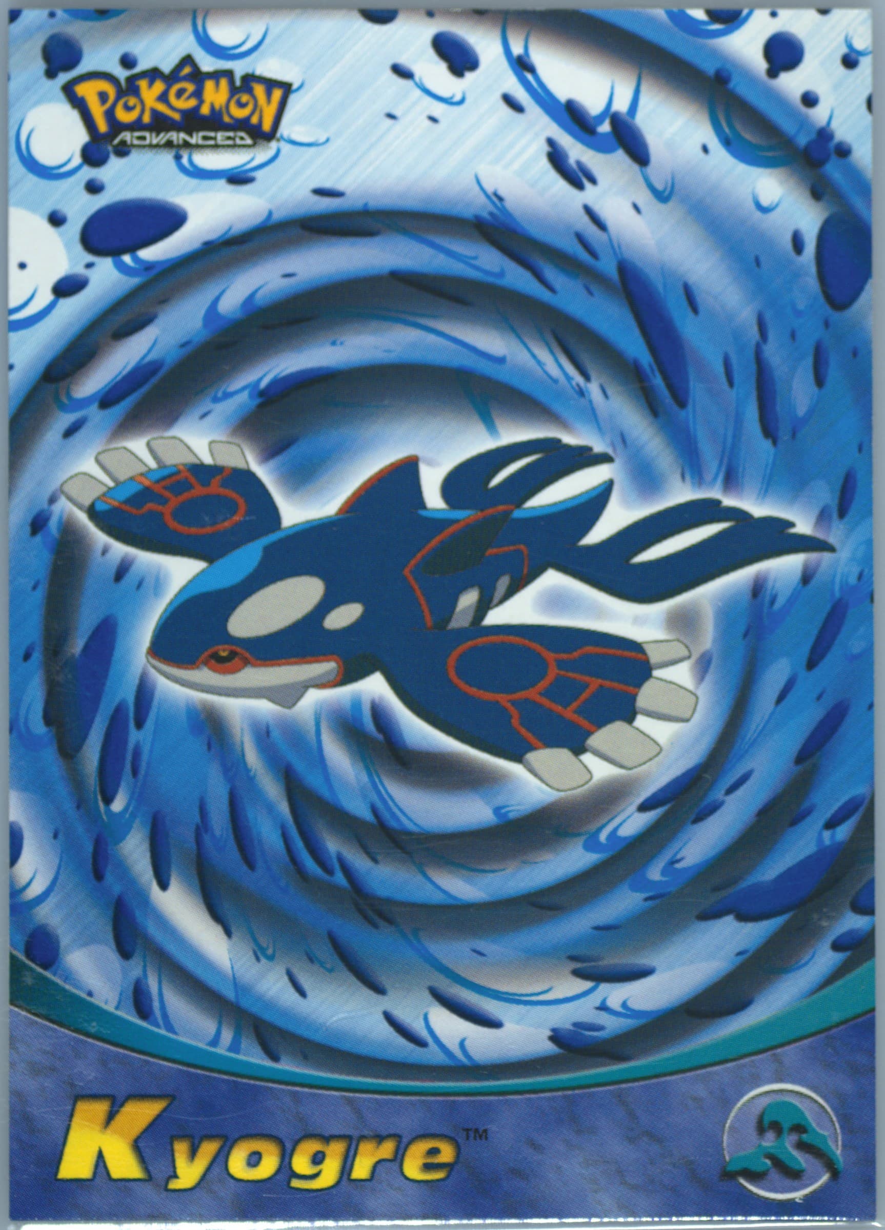 Kyogre (43) 2003 Topps Pokemon Advanced