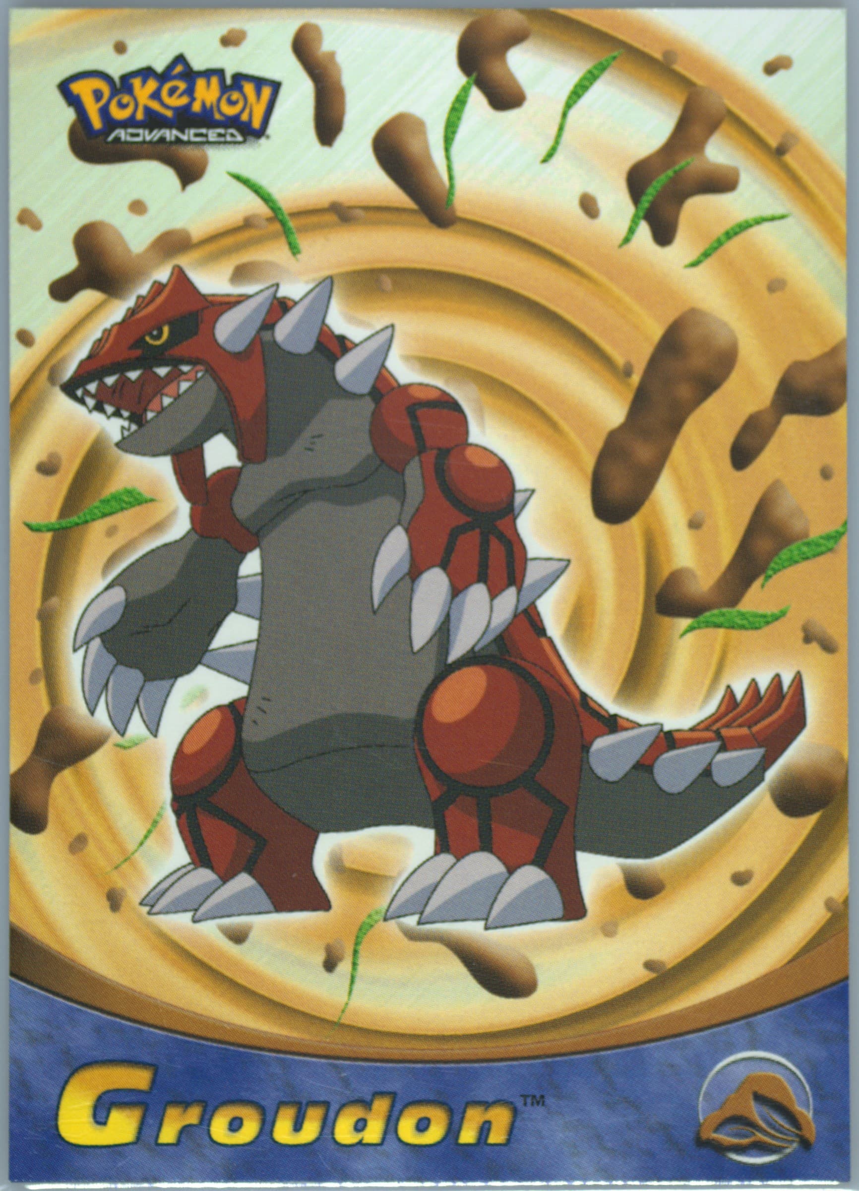 Groudon (36) 2003 Topps Pokemon Advanced