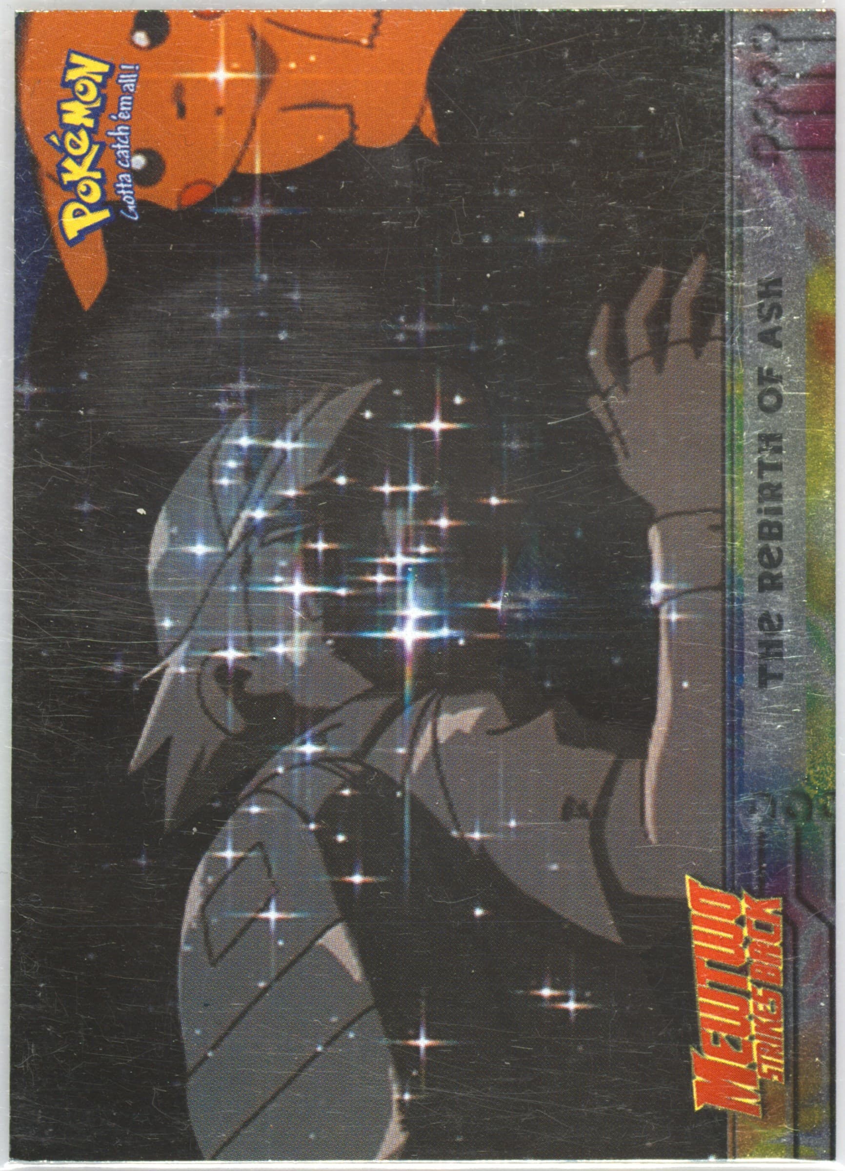 Movie Edition The Rebirth of Ash-Foil (38) 1999 Topps Pokemon the Movie Edt