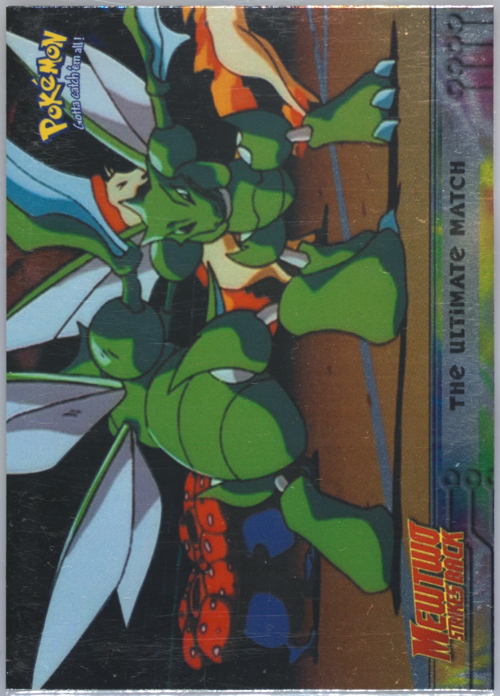 Movie Edition The Ultimate Match-Foil (34) 1999 Topps Pokemon the Movie Edt