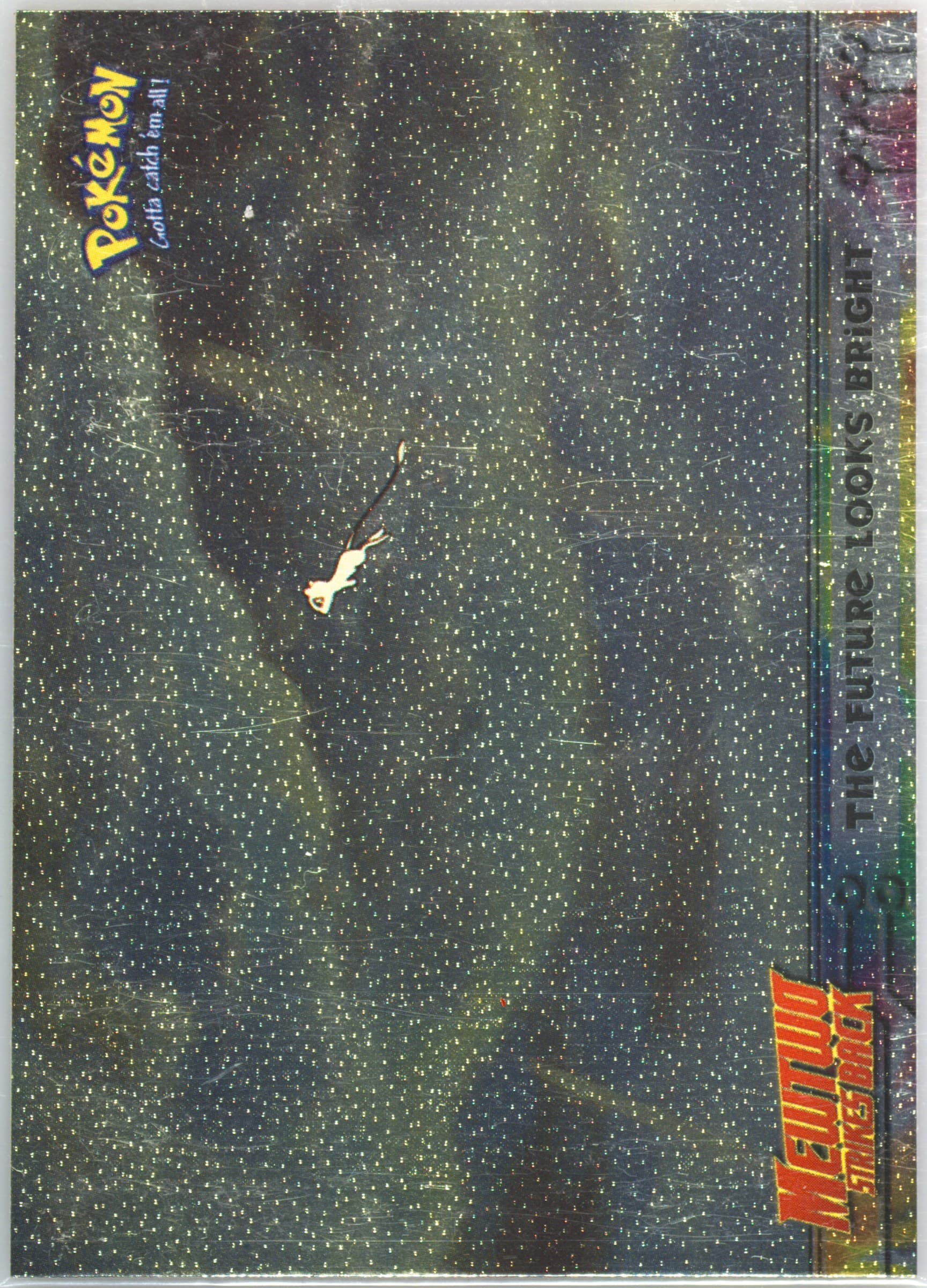 Movie Edition The Future Looks Bright-Foil (41) 1999 Topps Pokemon the Movie Edt