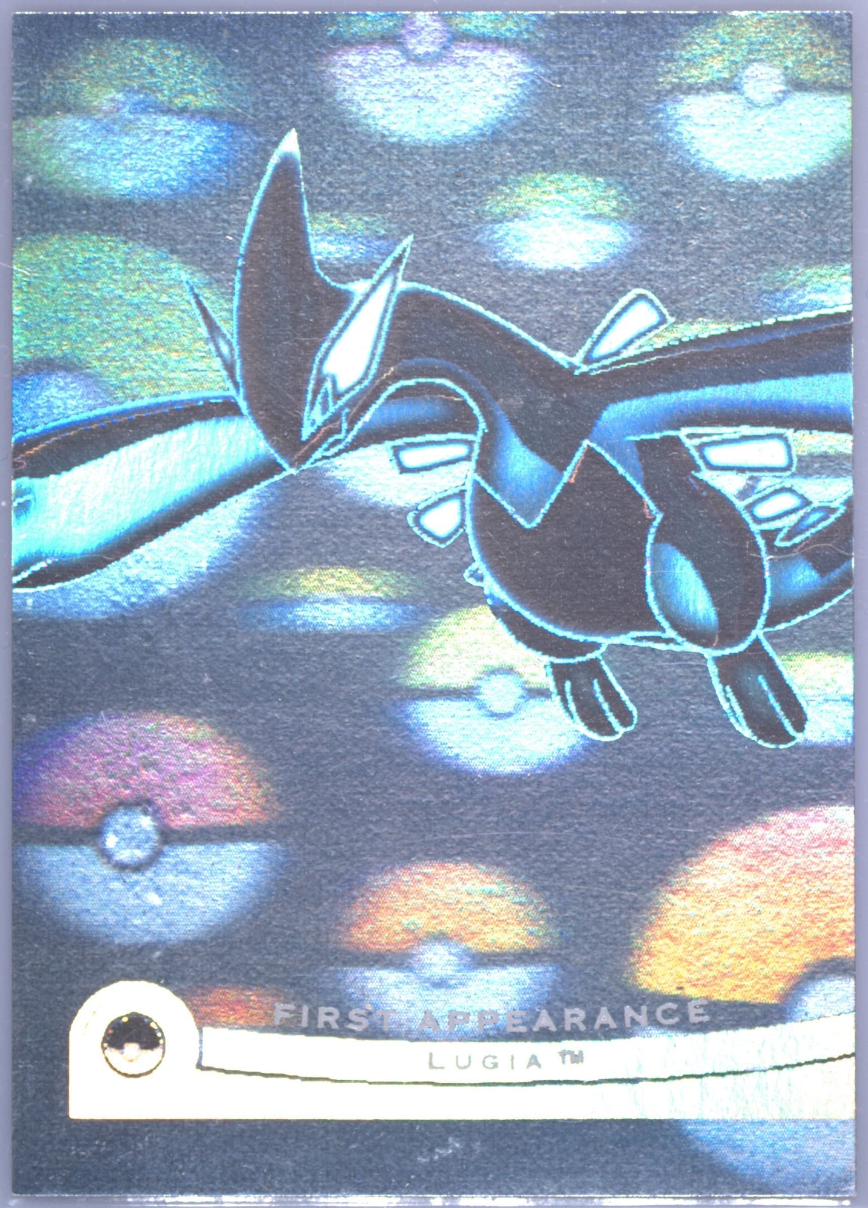 Lugia (1) 2000 Topps Pokemon the Movie 2000 First Appearance Foil