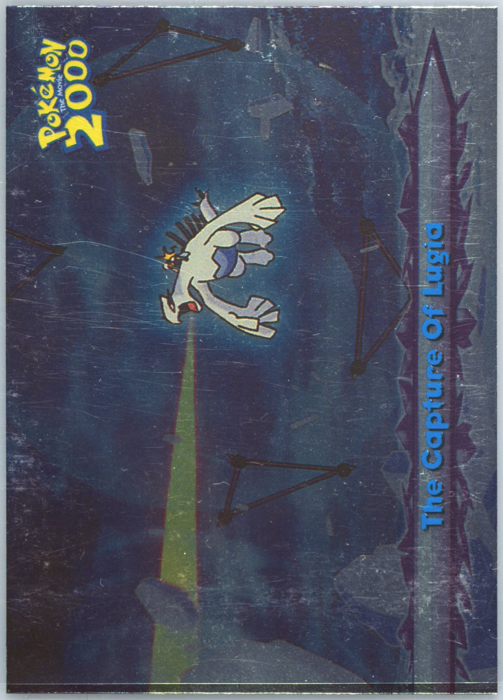 The Capture of Lugia Foil (57) 2000 Topps Pokemon the Movie 2000