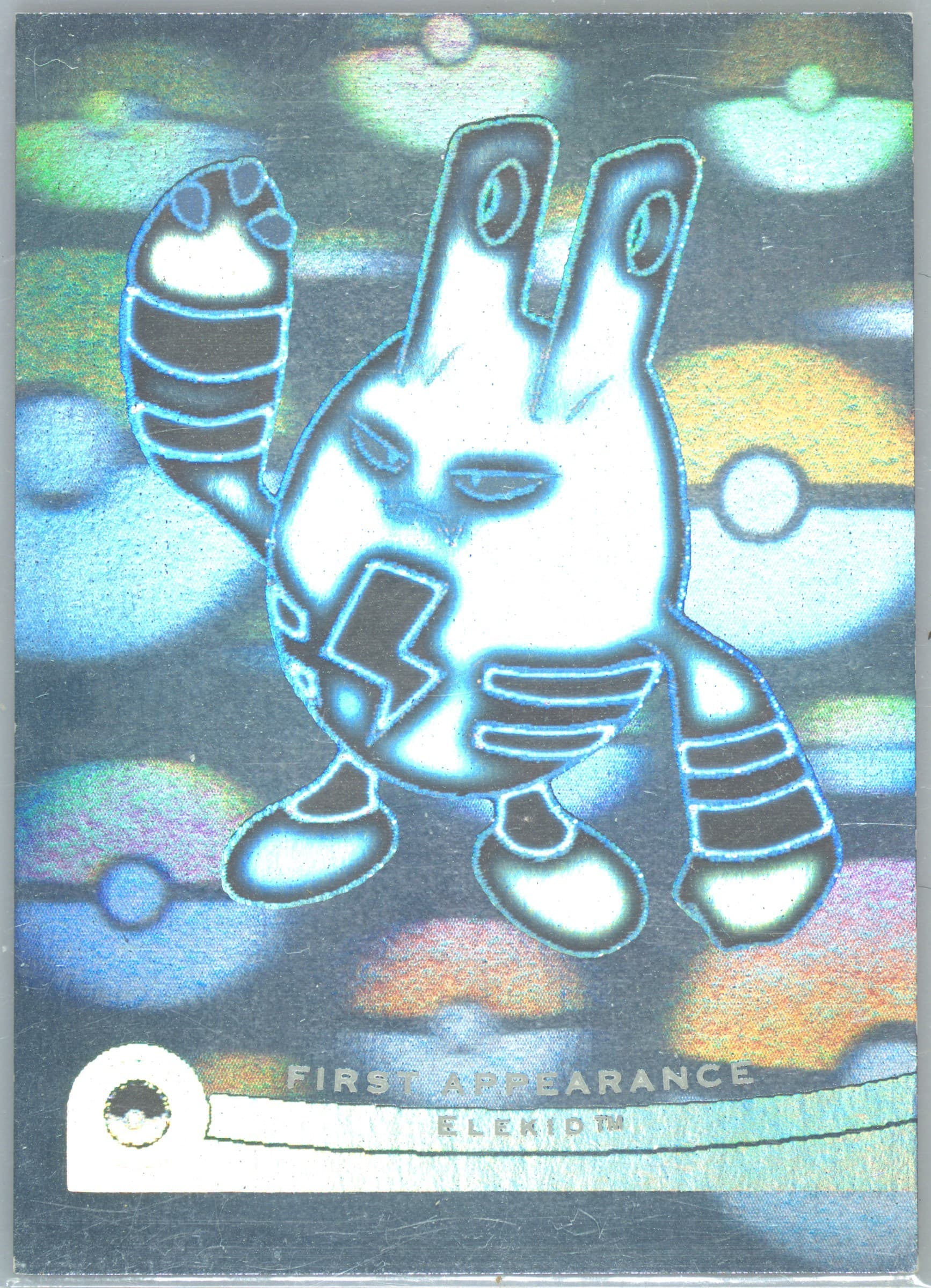 Elekid (4) 2000 Topps Pokemon the Movie 2000 First Appearance Foil