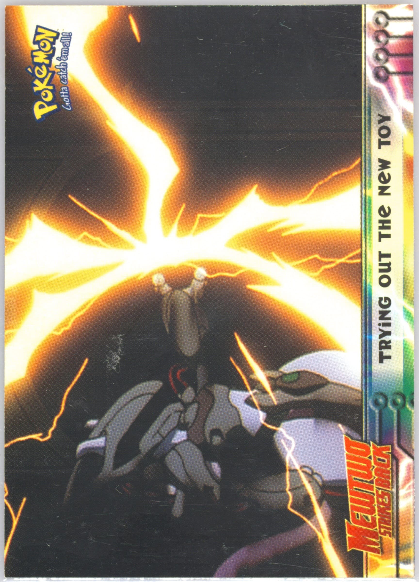 Movie Edition Trying Out the New Toy (7) 1999 Topps Pokemon the Movie Edt