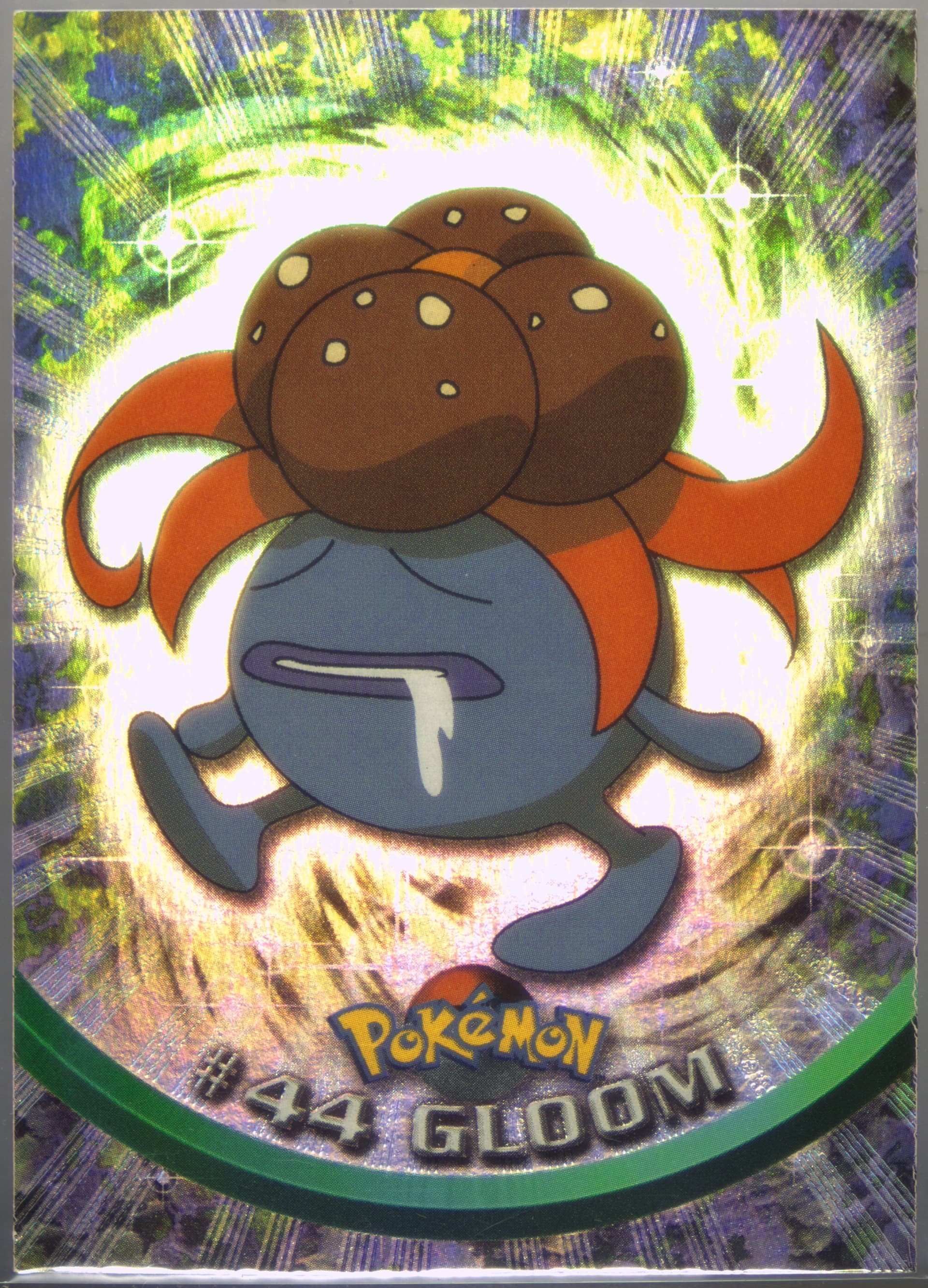 Gloom Rainbow Foil (44) 1999 Topps Pokemon TV
