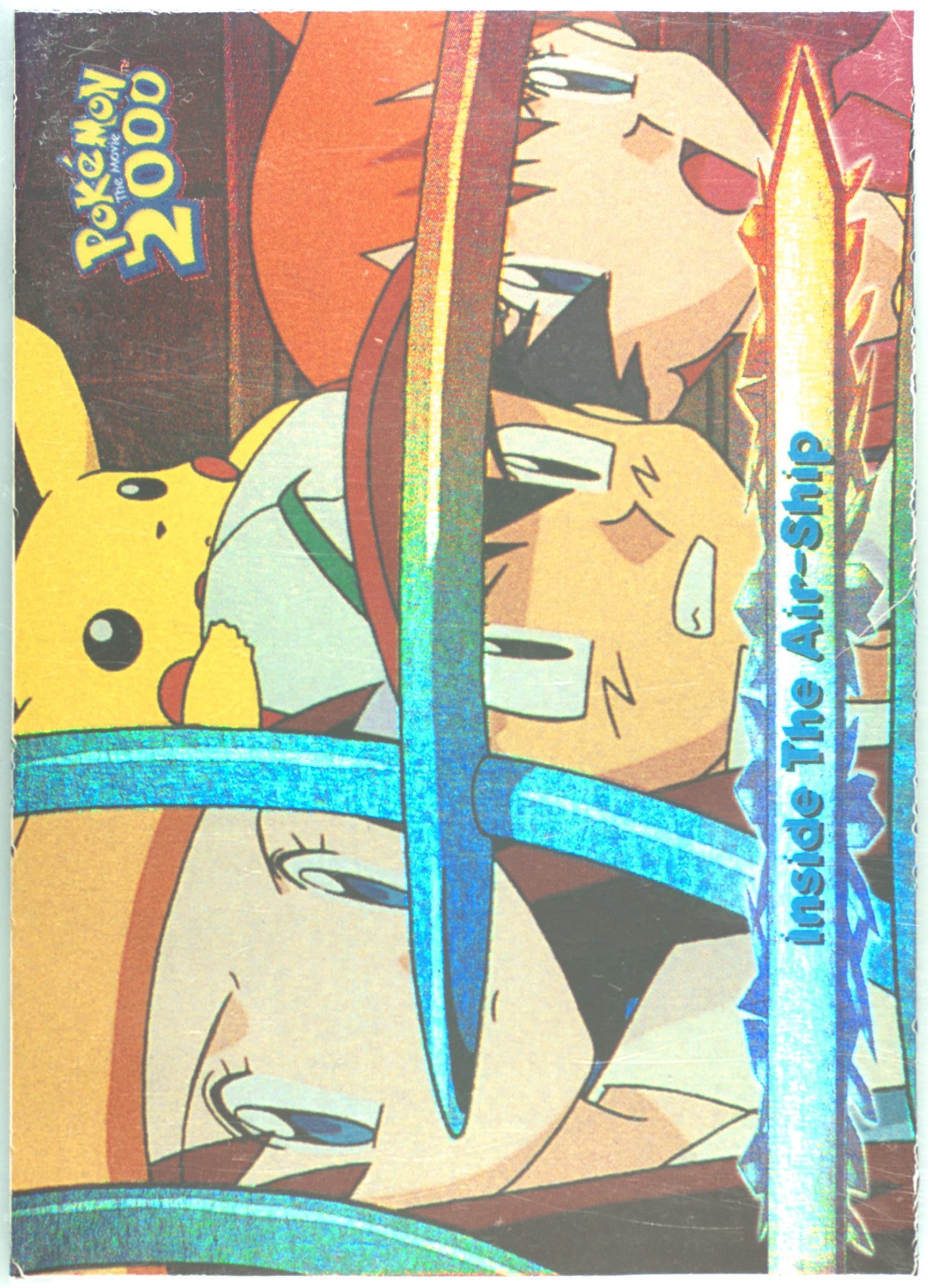 Inside the Air-Ship Rainbow Foil (36) 2000 Topps Pokemon the Movie 2000