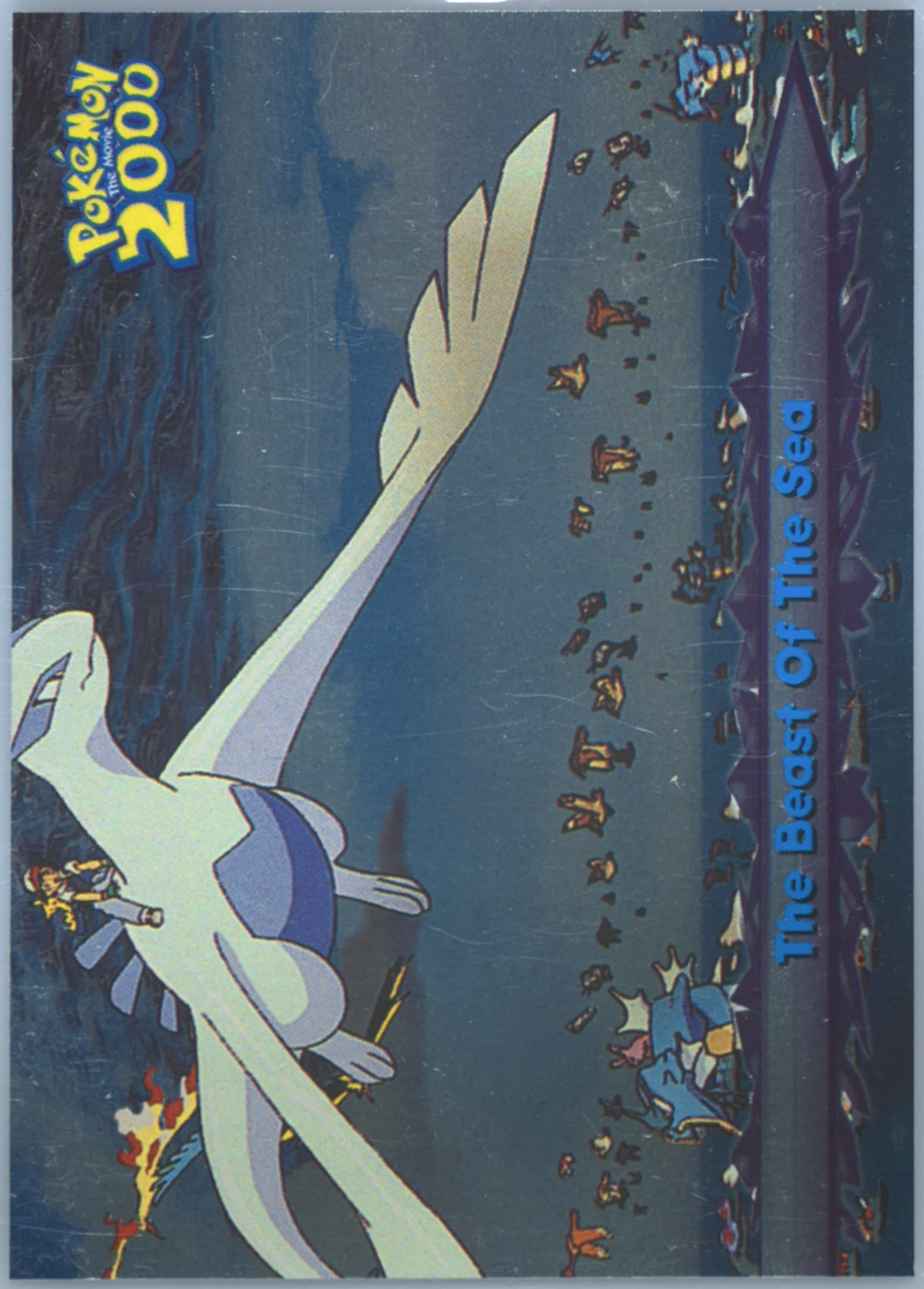 The Beast of the Sea Foil (66) 2000 Topps Pokemon the Movie 2000
