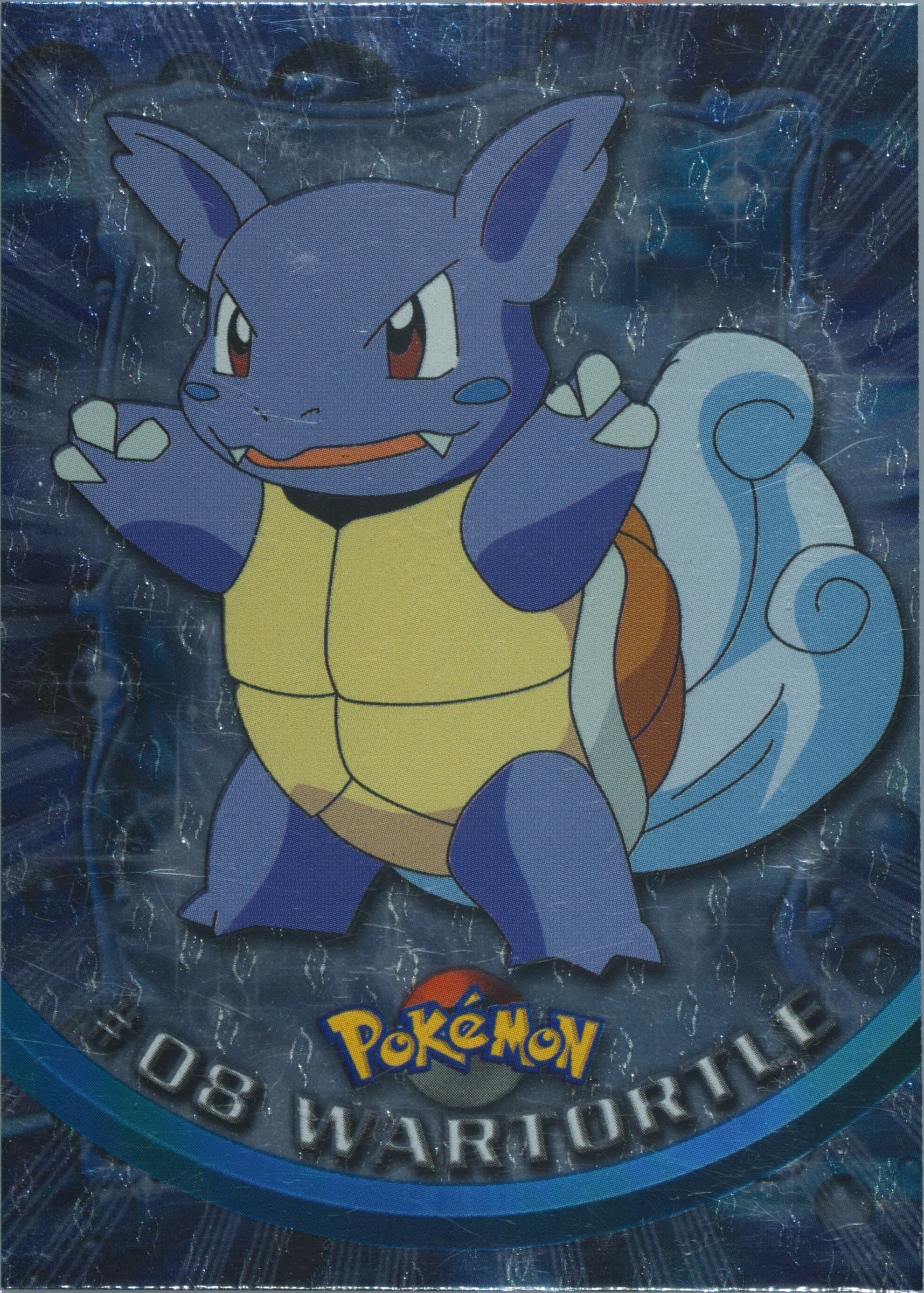 Wartortle Foil (8) 1999 Topps Pokemon TV