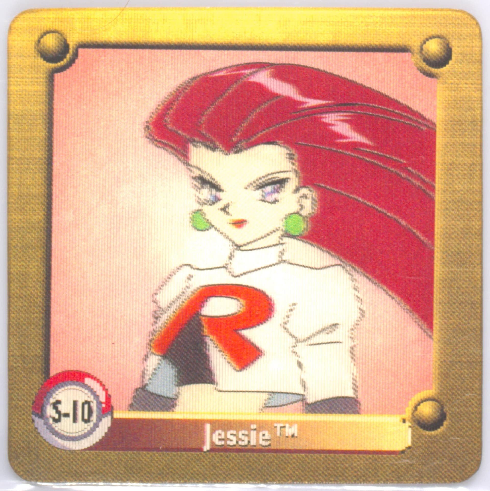 Jessie (S10) 1999 Pokemon Action Flipz Series One 3-D Chase