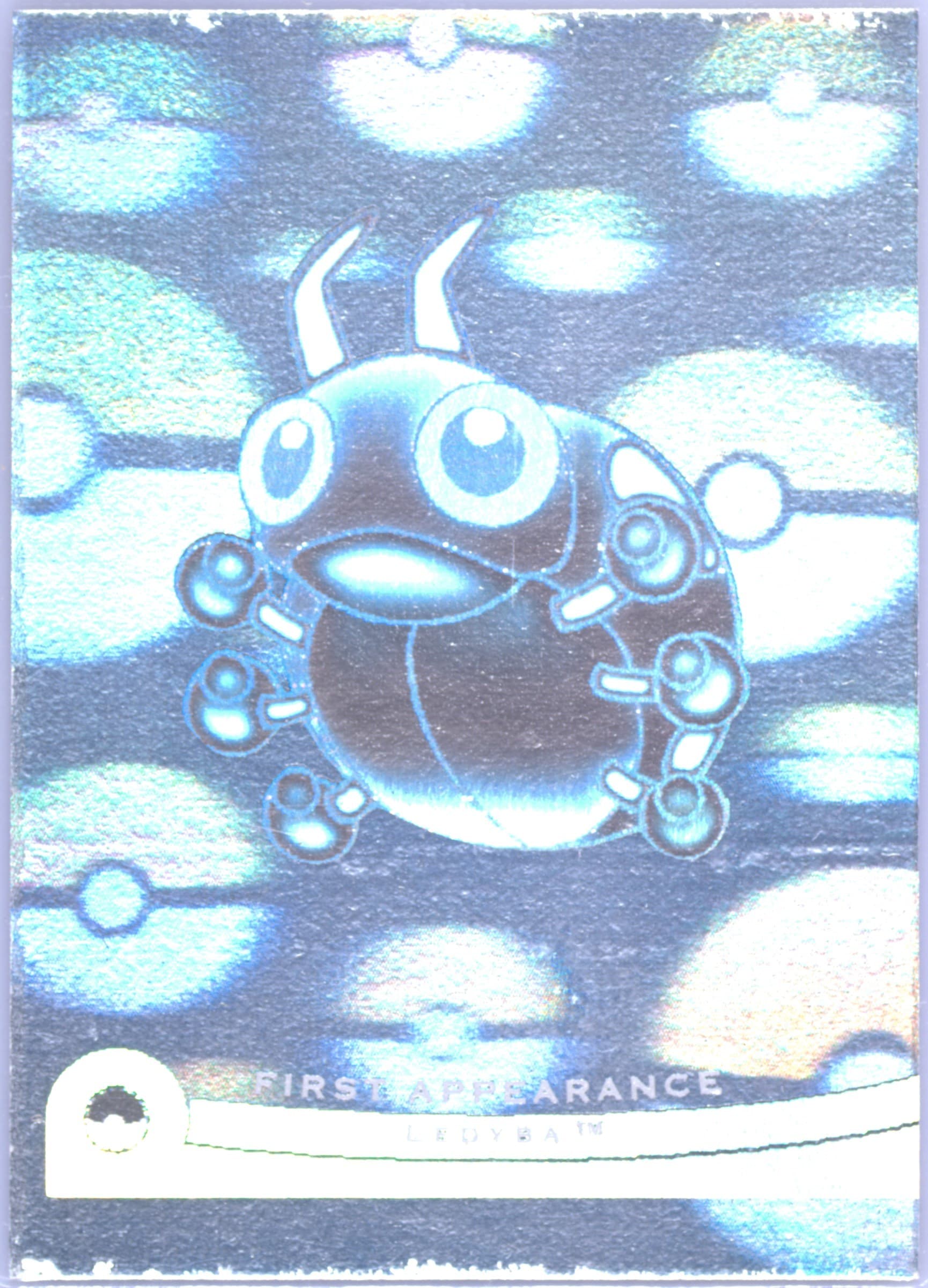 Ledyba (5) 2000 Topps Pokemon the Movie 2000 First Appearance Foil