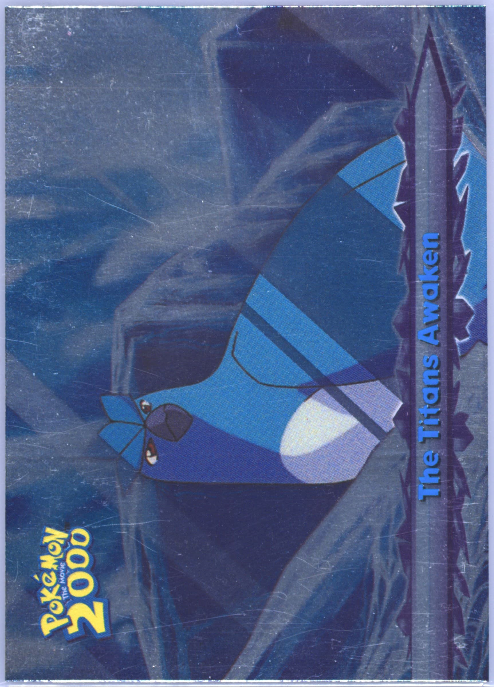 The Titans Awaken Foil (63) 2000 Topps Pokemon the Movie 2000