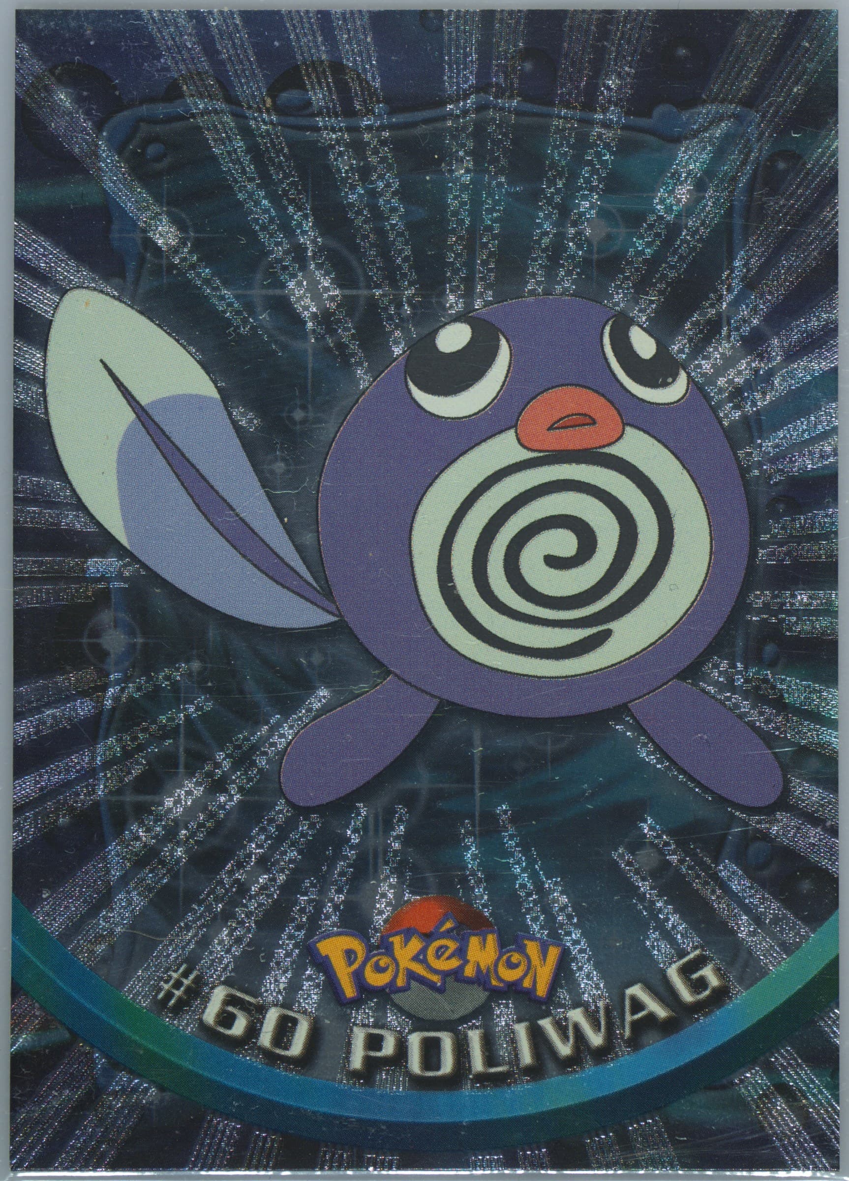 Poliwag Foil (60) 1999 Topps Pokemon TV