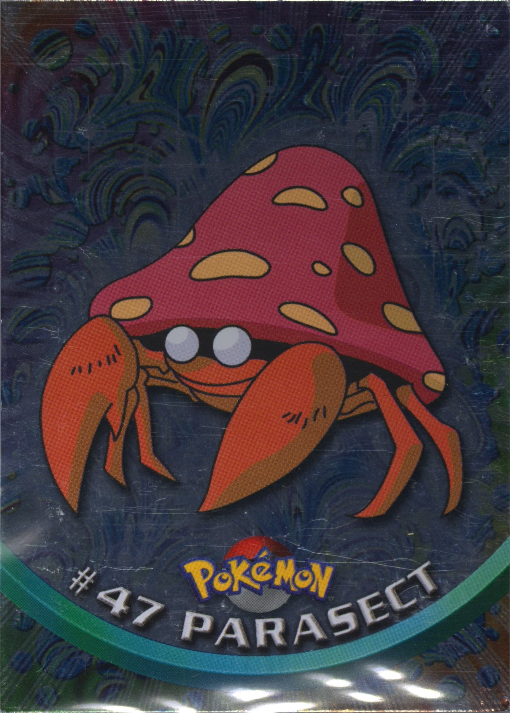 Parasect Foil (47) 1999 Topps Pokemon TV