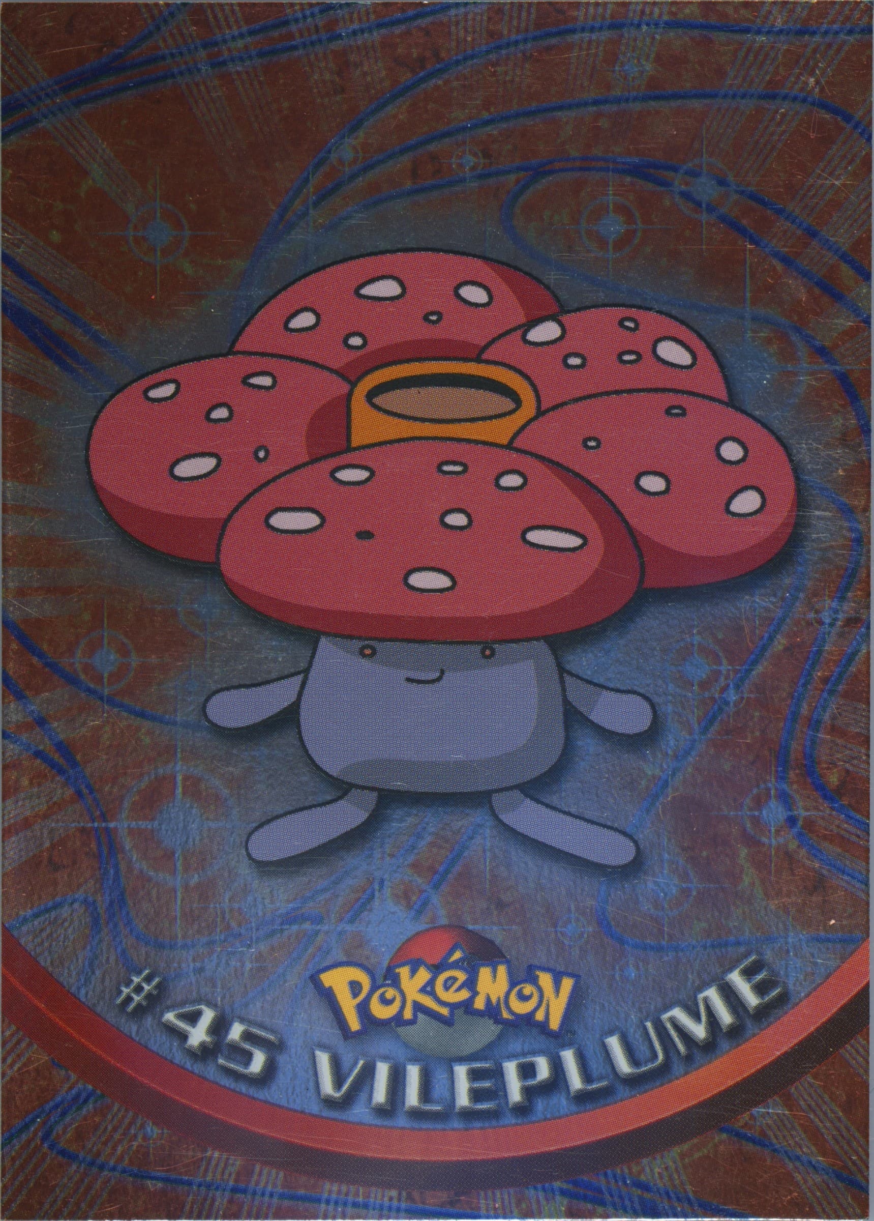 Vileplume Foil (45) 1999 Topps Pokemon TV