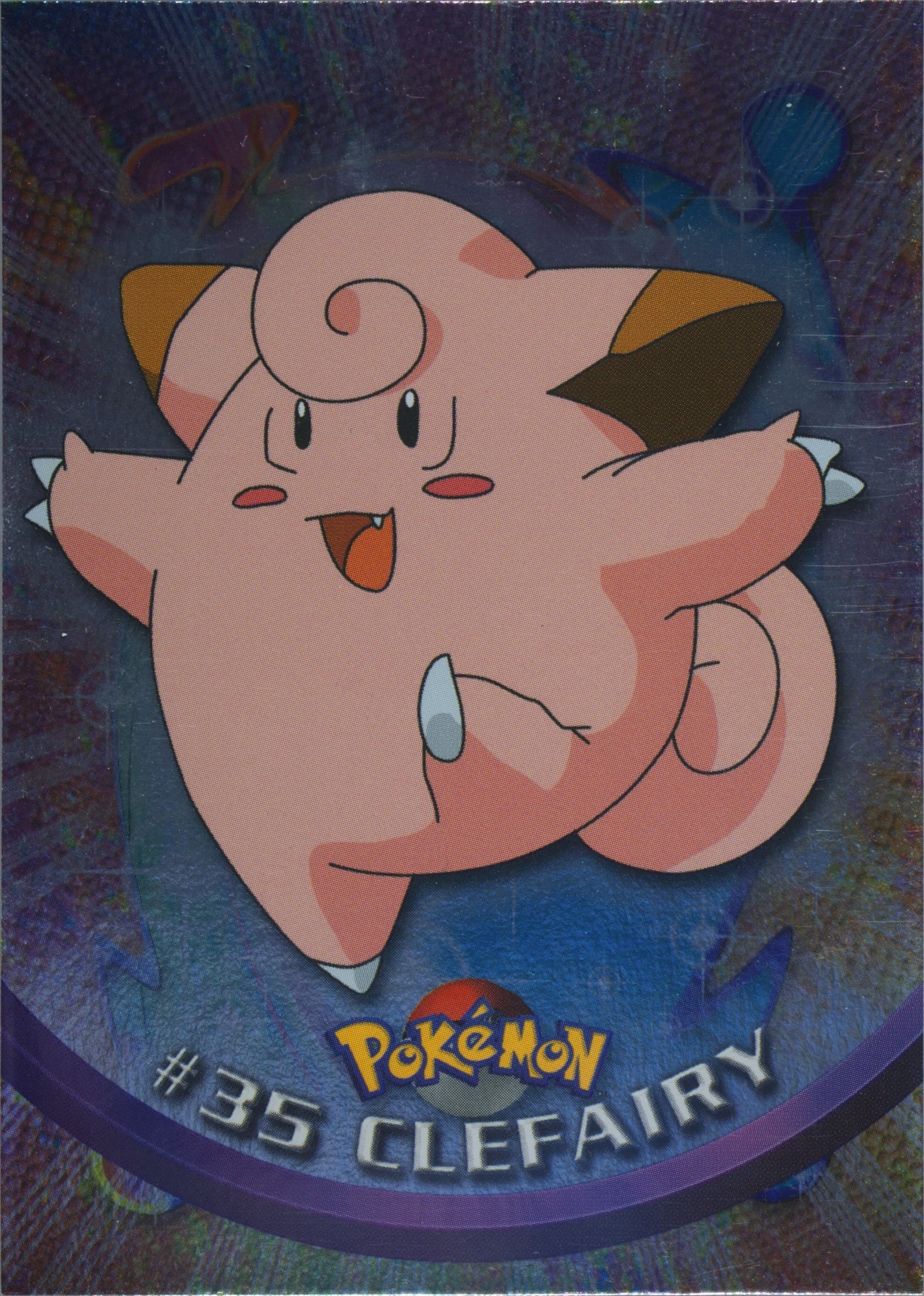 Clefairy Foil (35) 1999 Topps Pokemon TV