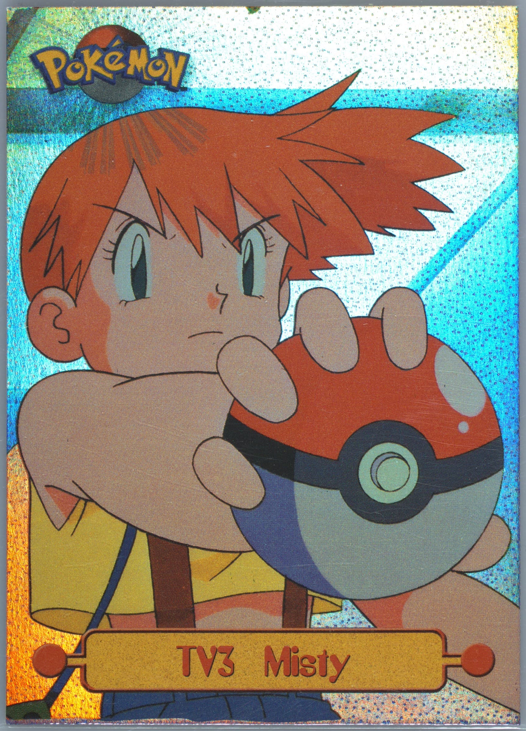 Misty Rainbow (TV3) 1999 Topps Pokemon Series 1 Character Cards